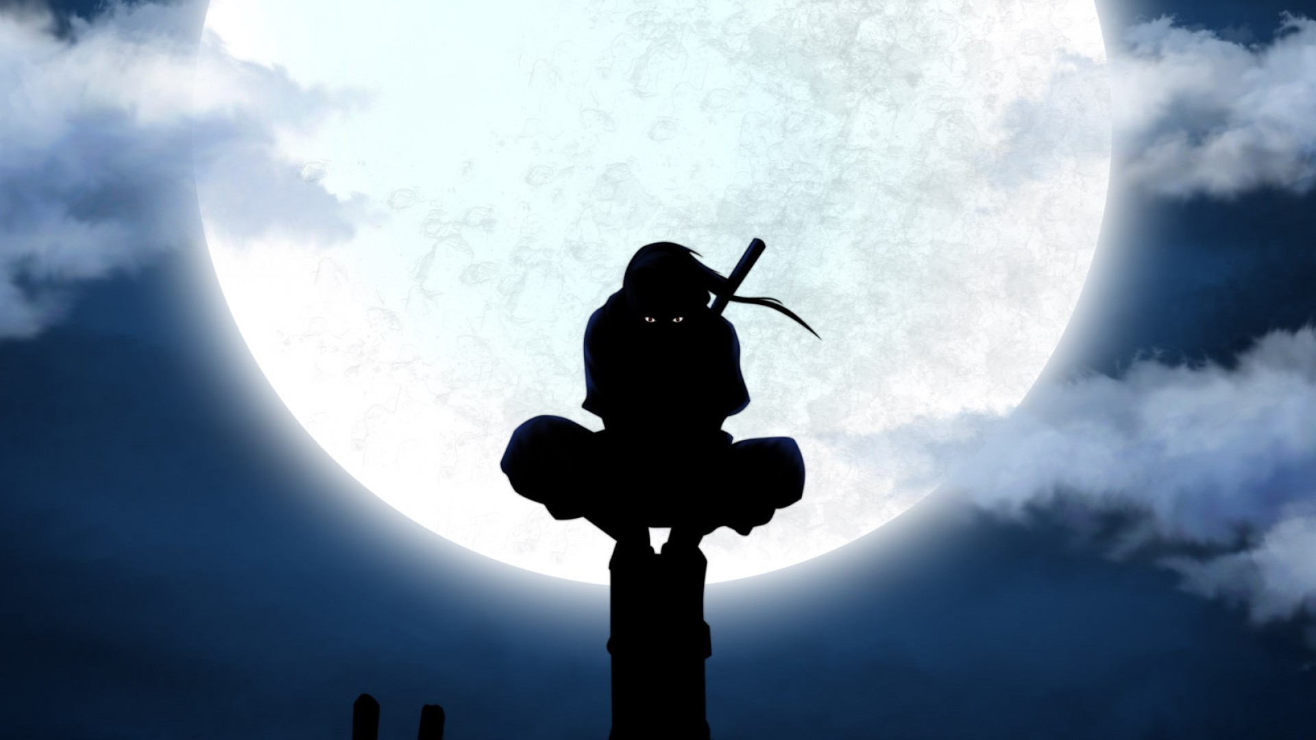 1920x1080 uchiha itachi anbu silhouette moon anime utility pole wallpaper JPG 176 kB Gallery HD Wallpaper