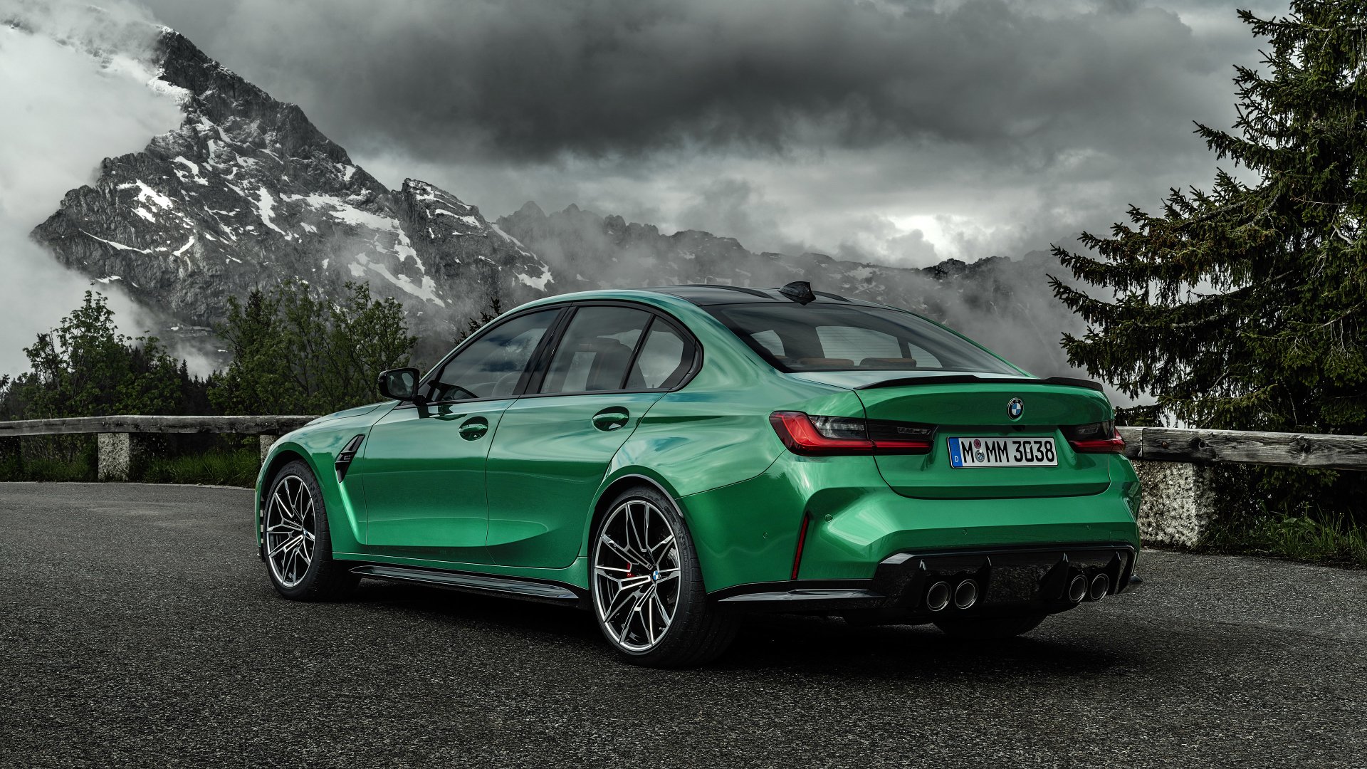 4K BMW M3 Competition Wallpaper and Background Image