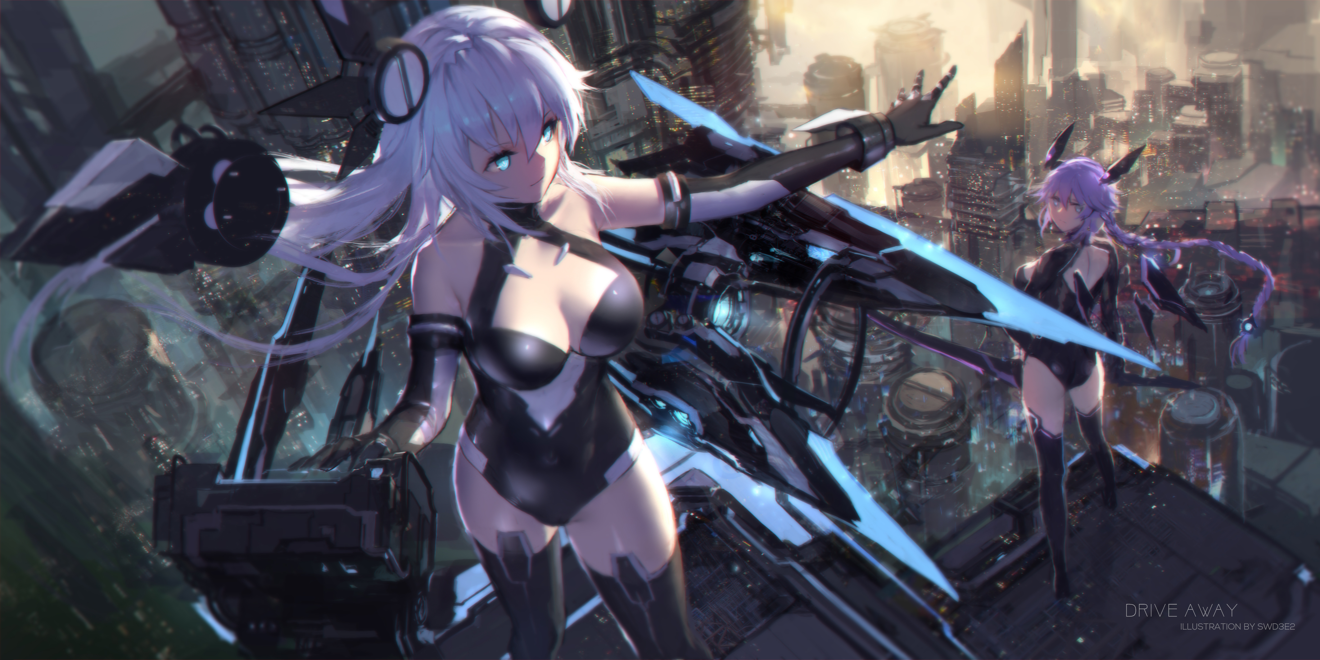 Hyperdimension Neptunia HD Wallpaper