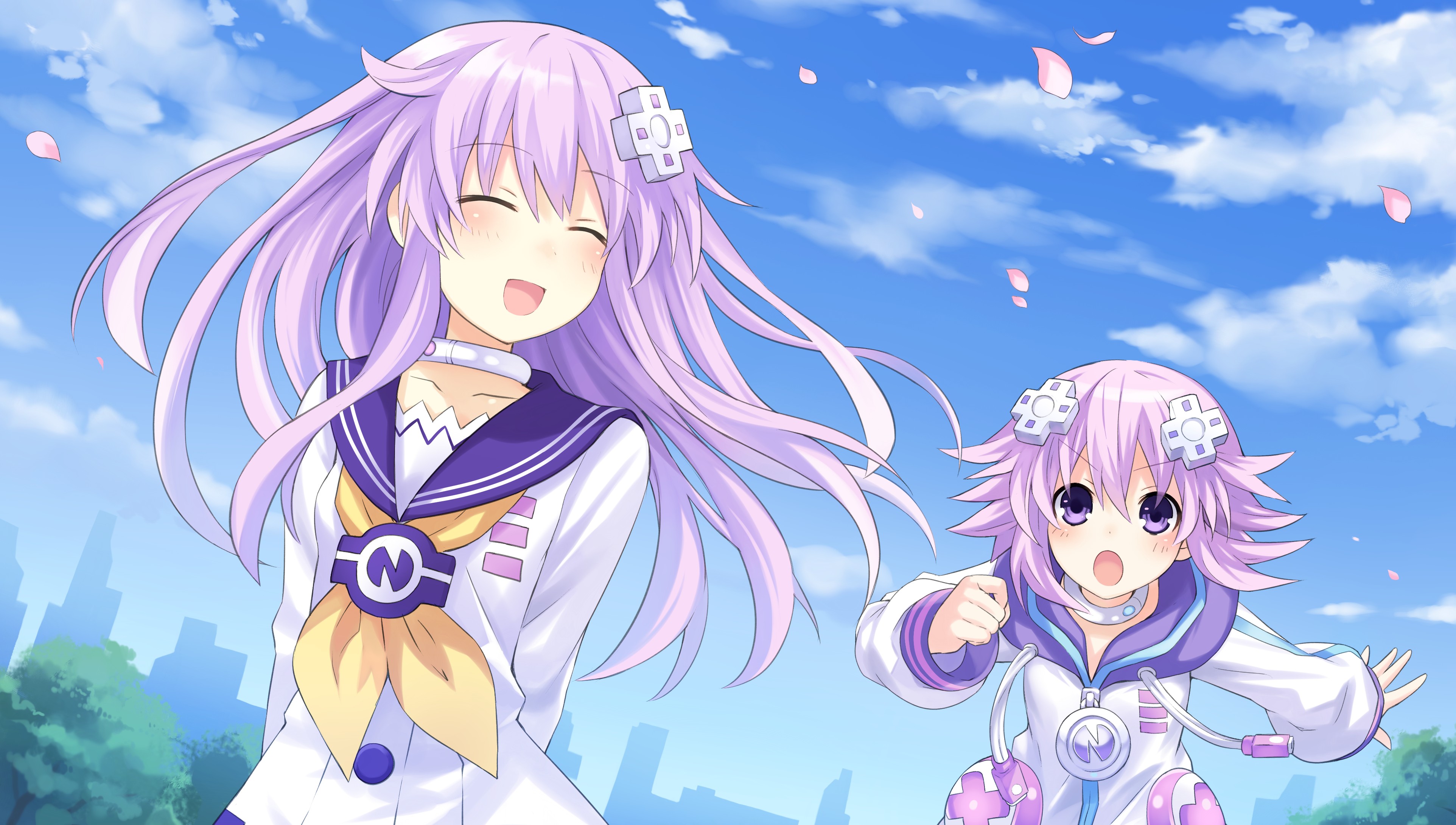 hyperdimension neptunia anime girls nepgear hyperdimension neptunia neptune hyperdimension neptunia anime Gallery HD Wallpaper
