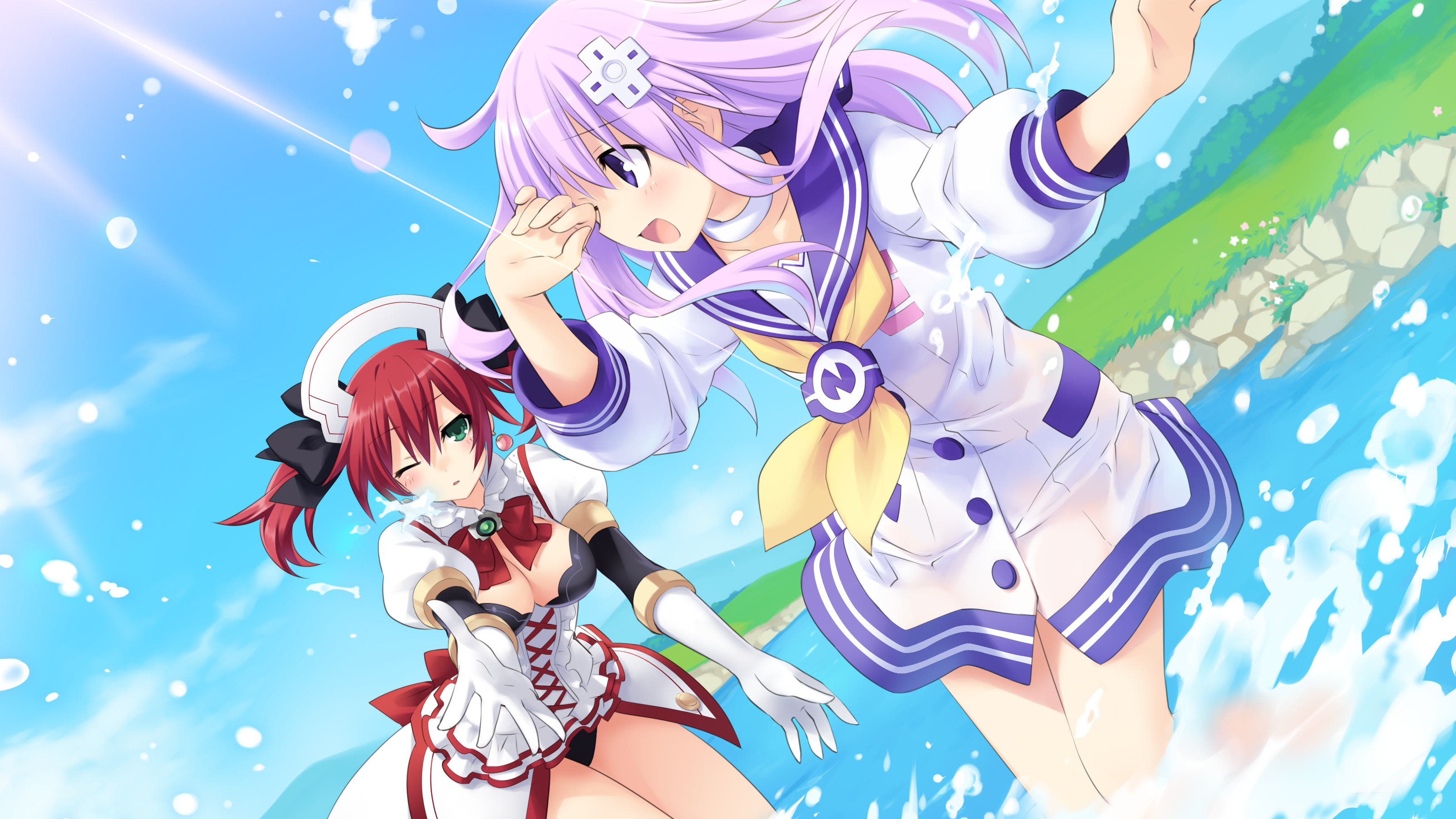 Cave Hyperdimension Neptunia 1080P, 2k, 4k HD wallpaper, background free download