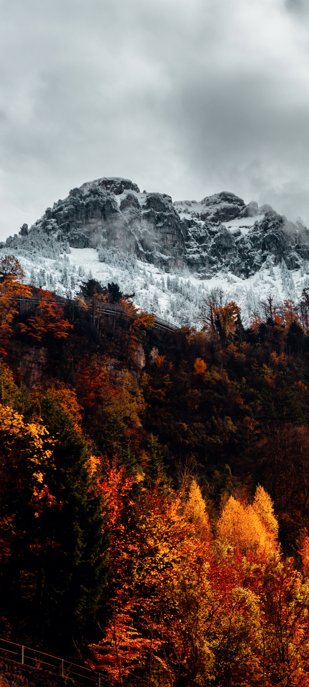 Alps Wallpaper 4K, Autumn, mountains