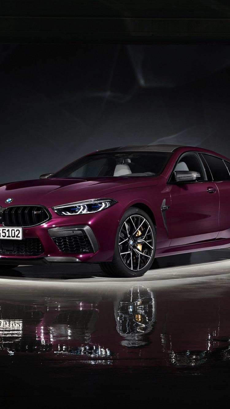 Download wallpaper: BMW M8 Competition Gran Coupe 750x1334