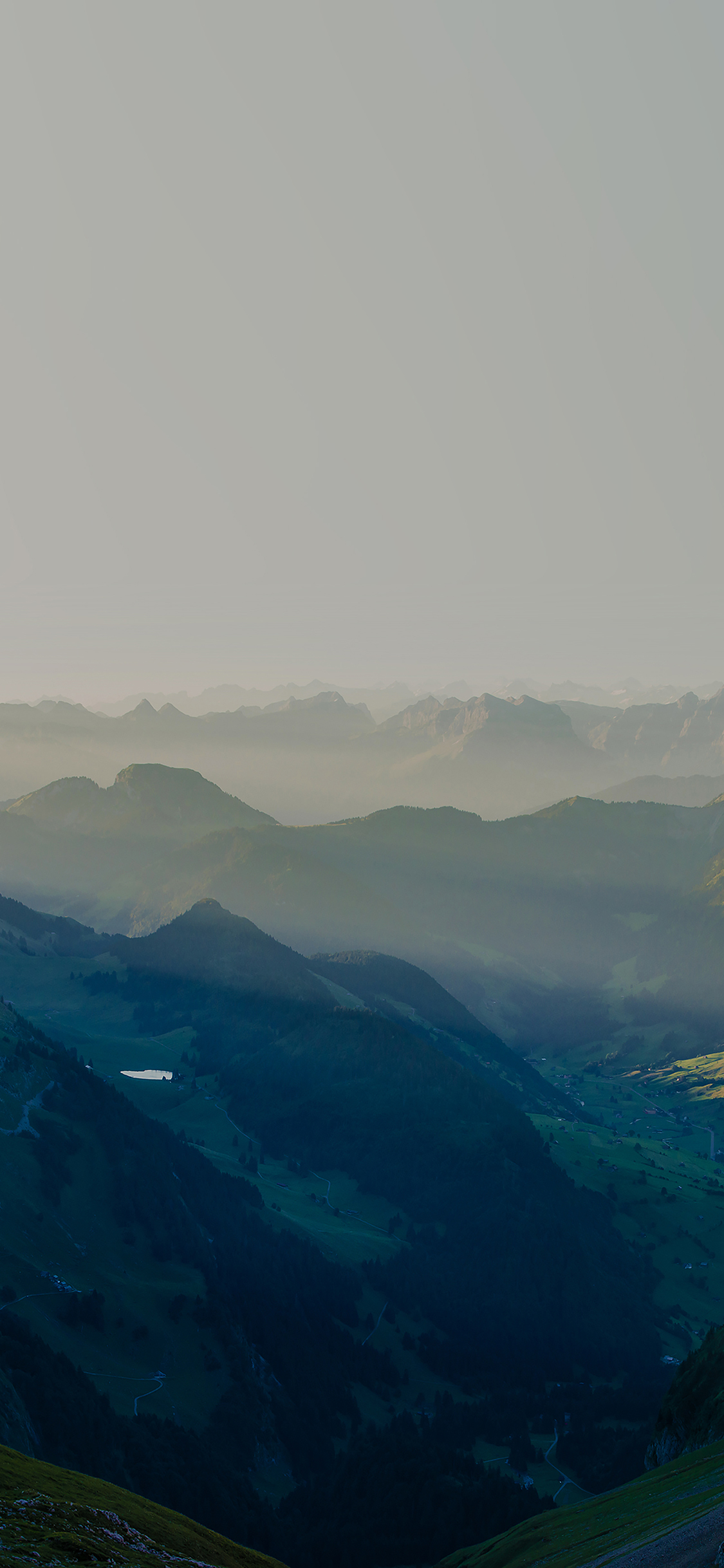 iPhone X wallpaper. swiss mountain hill darken alps nature