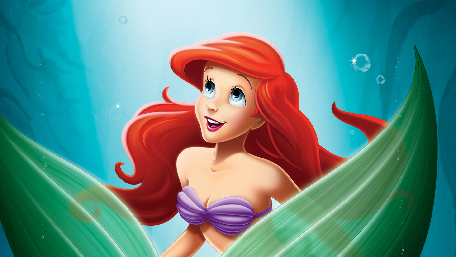 Desktop Wallpaper The Little Mermaid, Animated Movie, Mermaid, HD Image, Picture, Background, Pqqoio