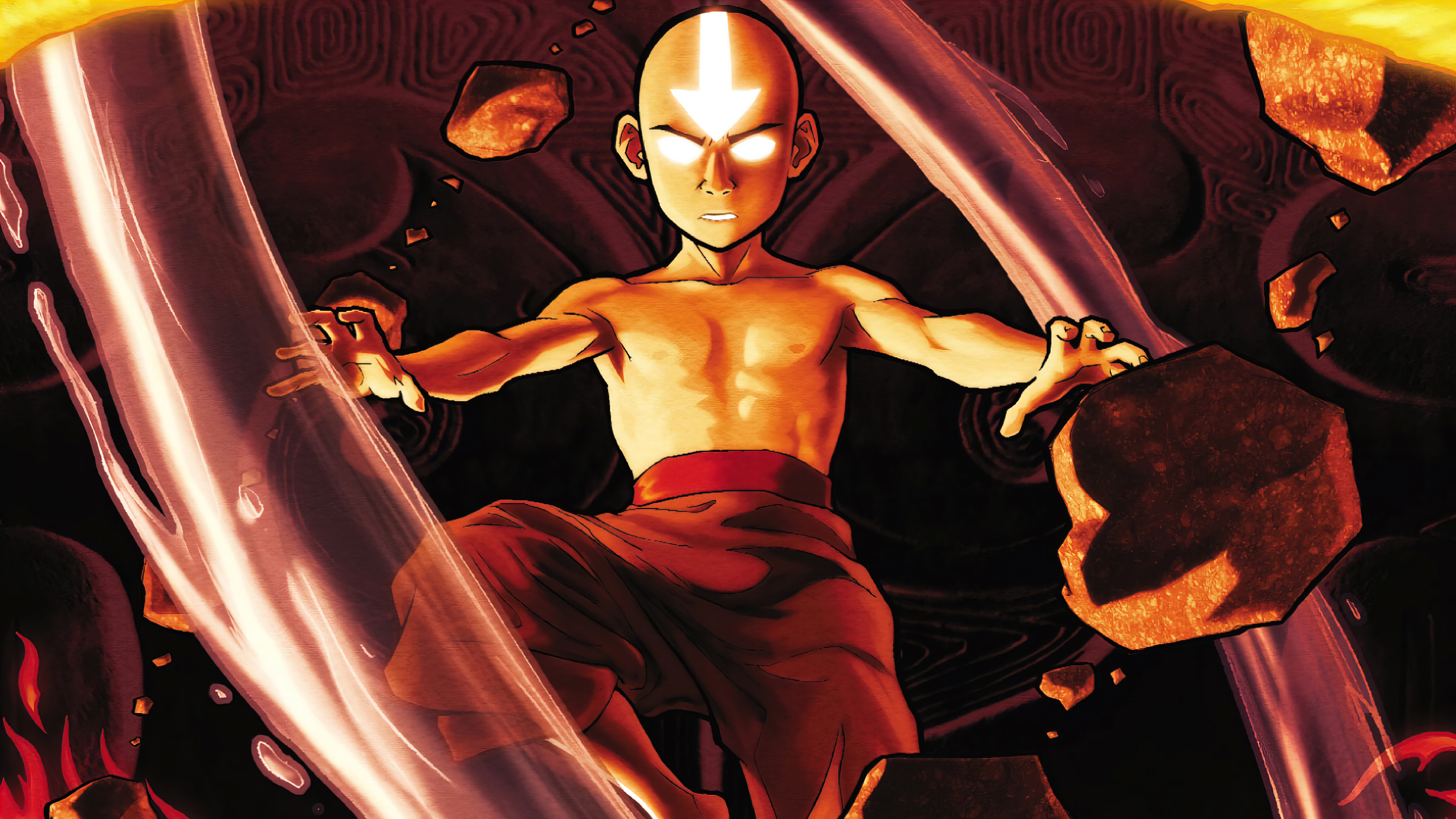 4K Aang (Avatar) Wallpaper and Background Image