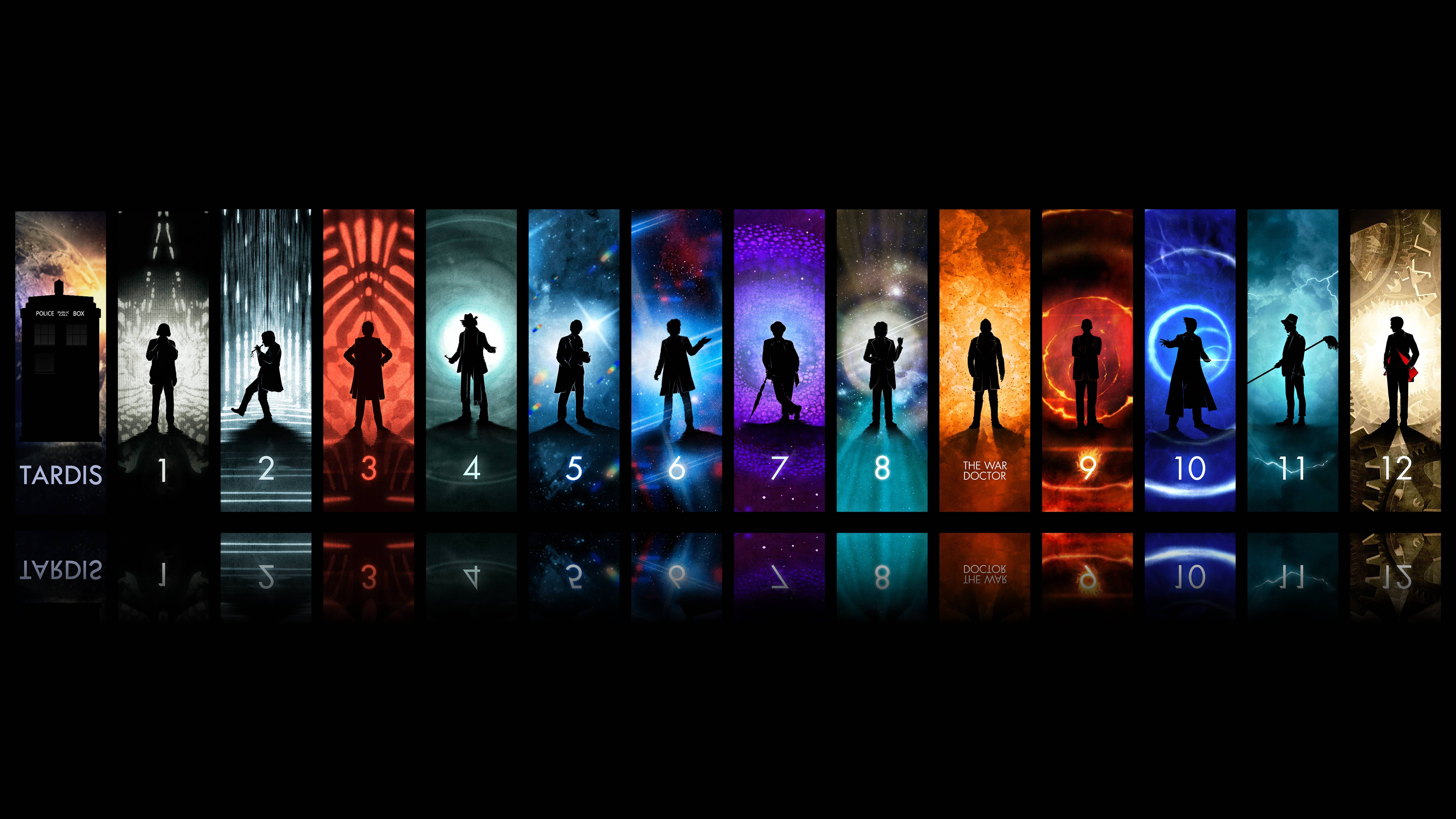 Doctor Who 4K wallpaper