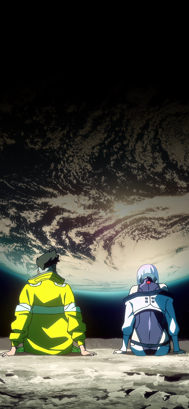 made some iphone wallpaper for edgerunners!