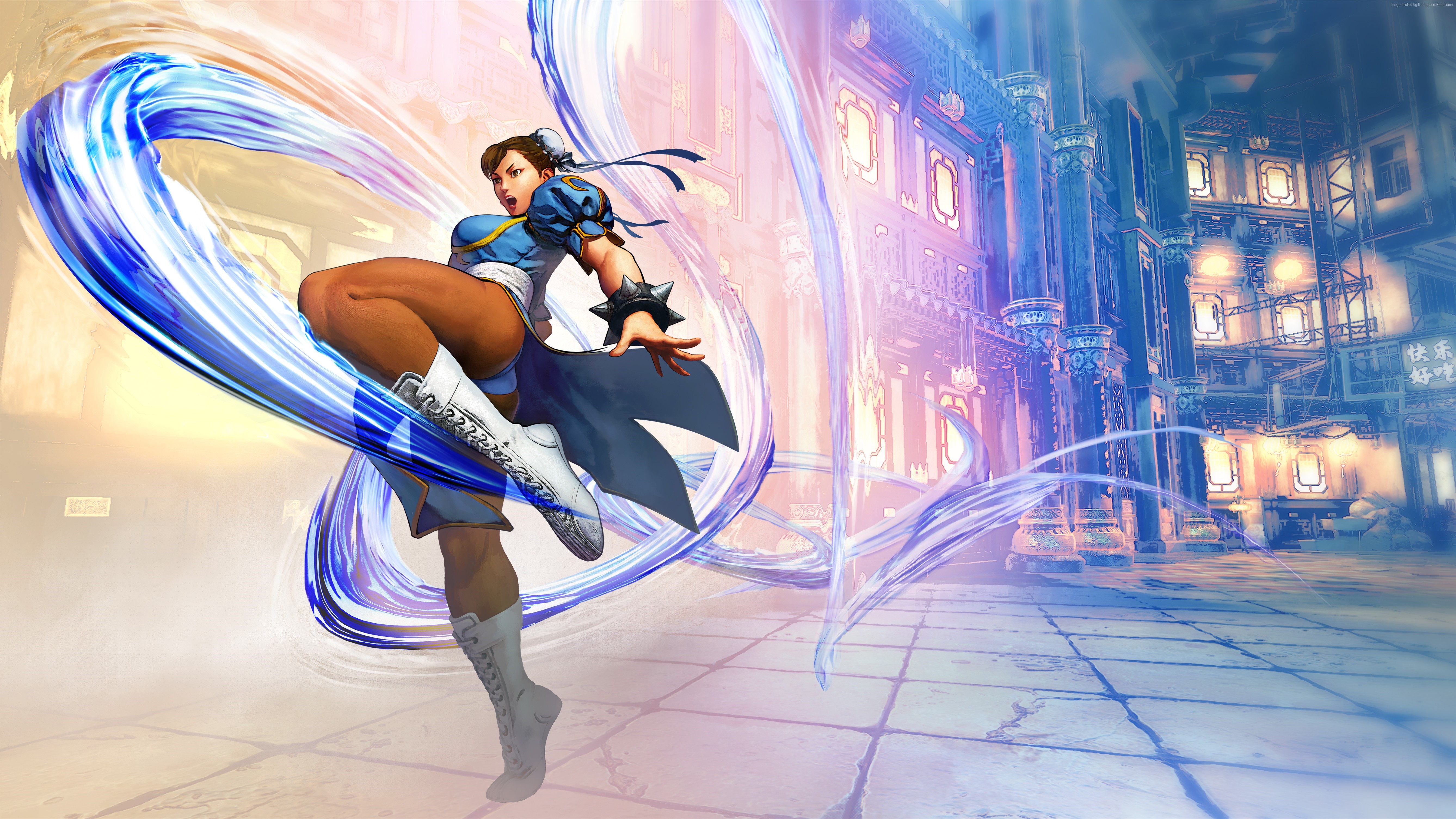 4K, 5K, 5, Chun Li, Street Fighter Gallery HD Wallpaper