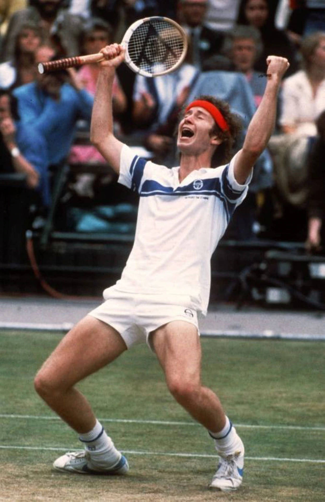 Download John Mcenroe Rejoicing Wallpaper