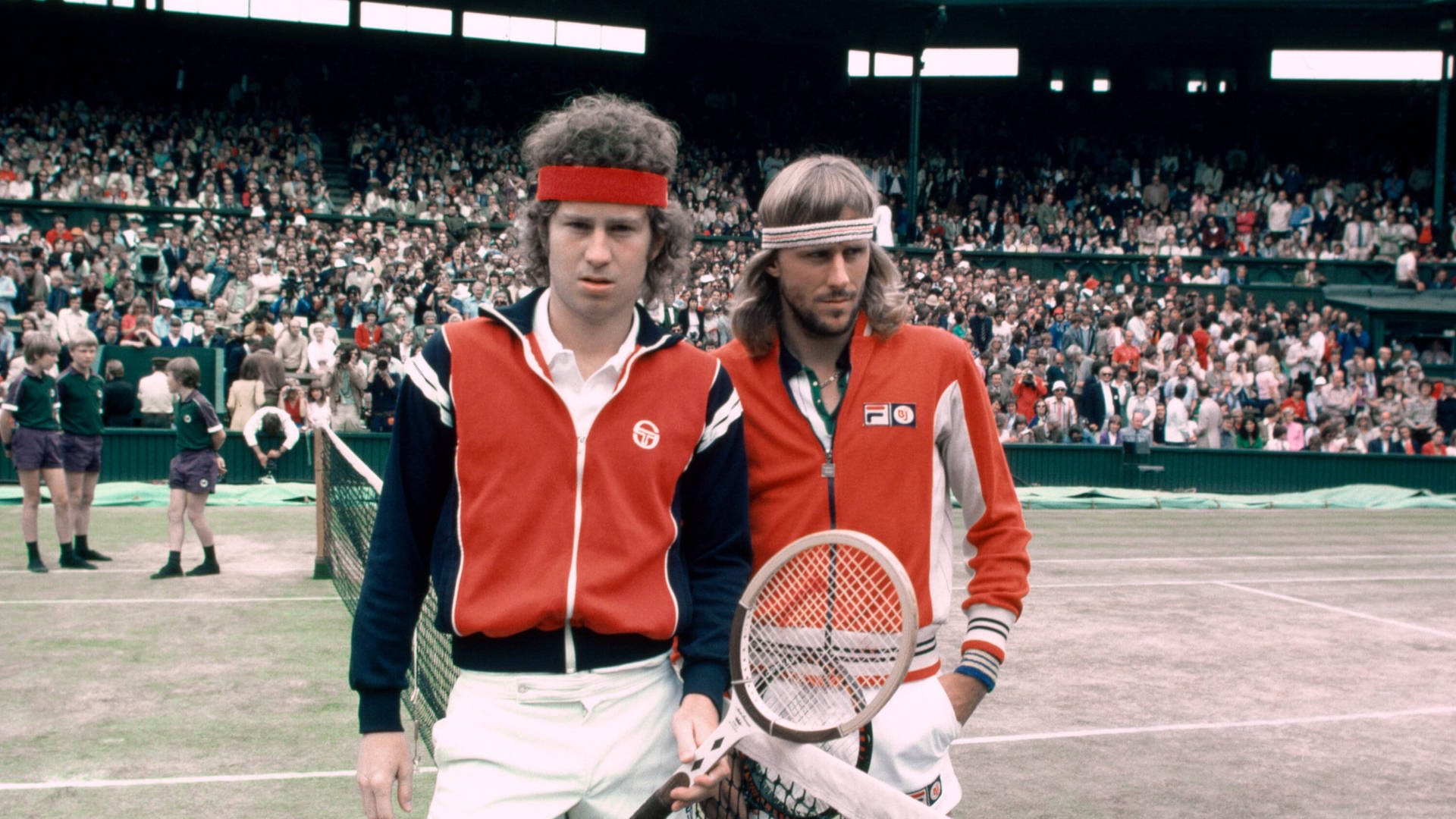 Download John Mcenroe And Bjorn Borg Wallpaper