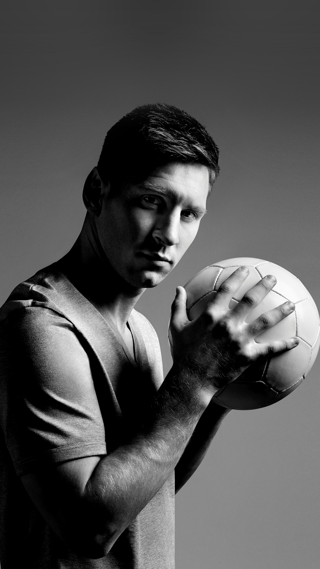 iPhone X wallpaper. lionel messi soccer bw dark sports