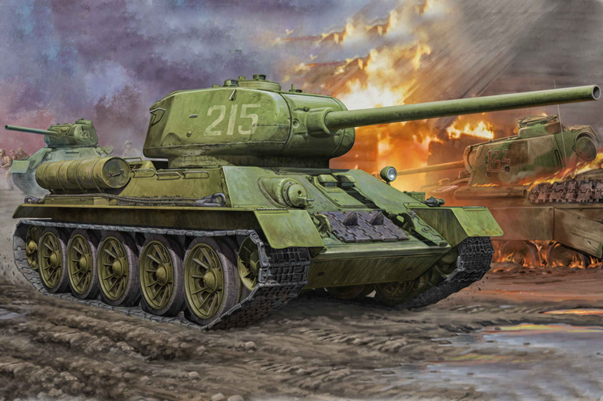 T 34 HD Wallpaper And Background
