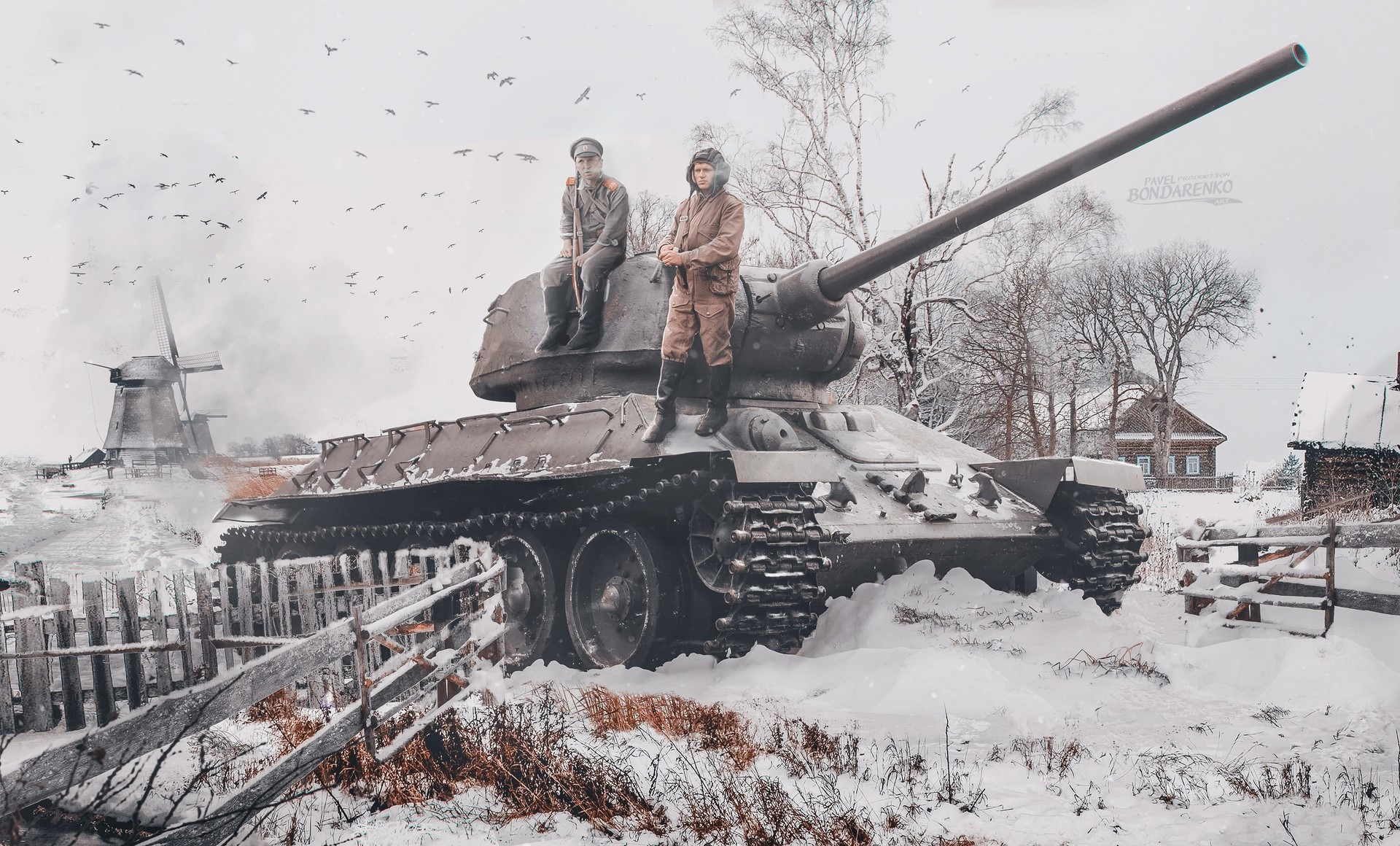 T 34 85 1080P, 2k, 4k Full HD Wallpaper, Background Free Download