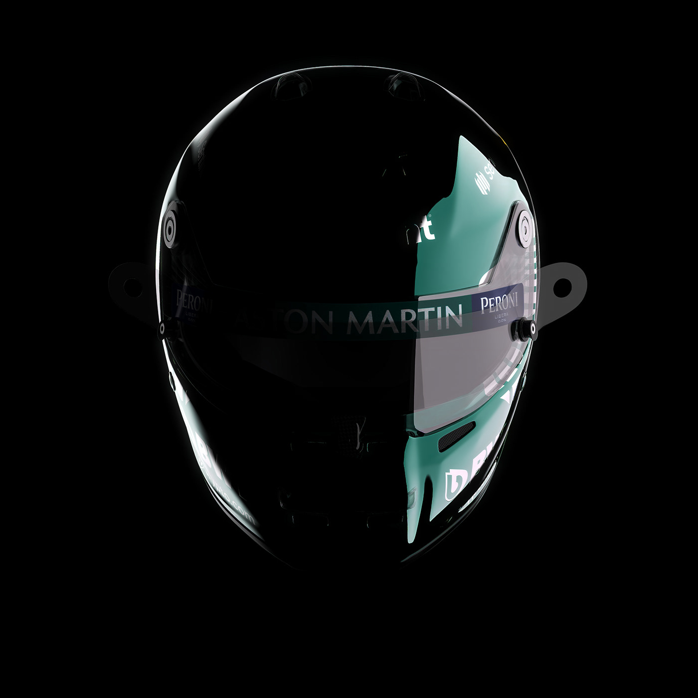Lance Stroll 2021 F1 helmet
