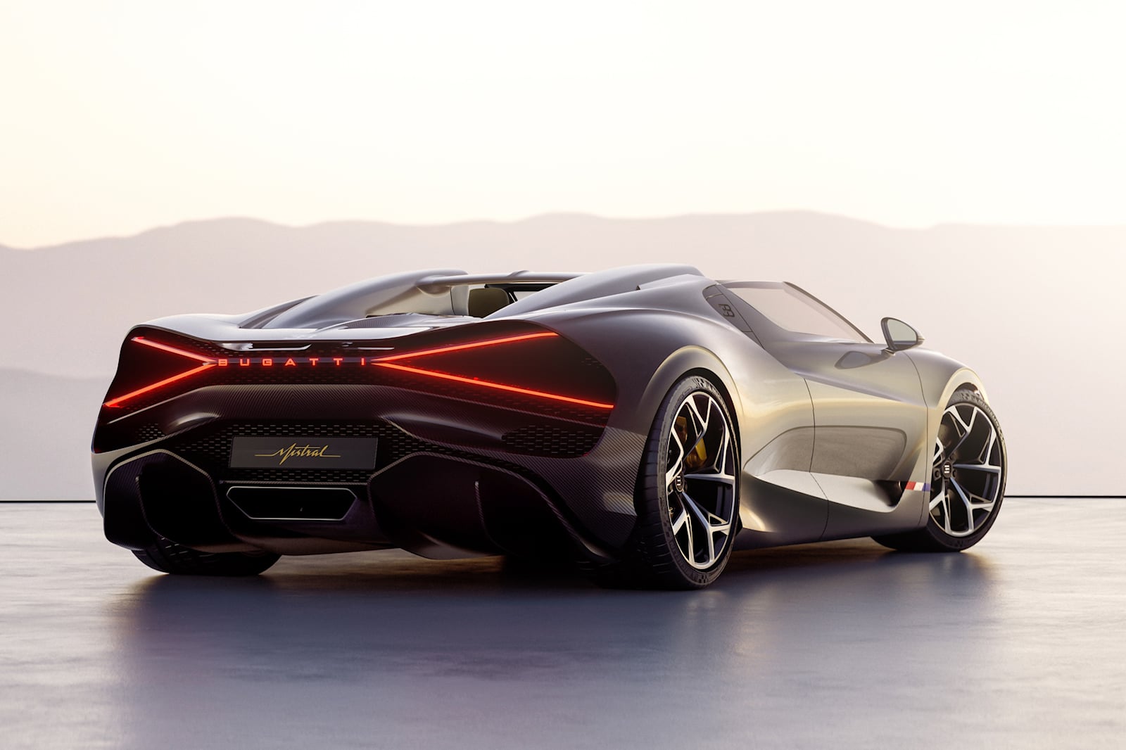 2023 Bugatti W16 Mistral Exterior Photo