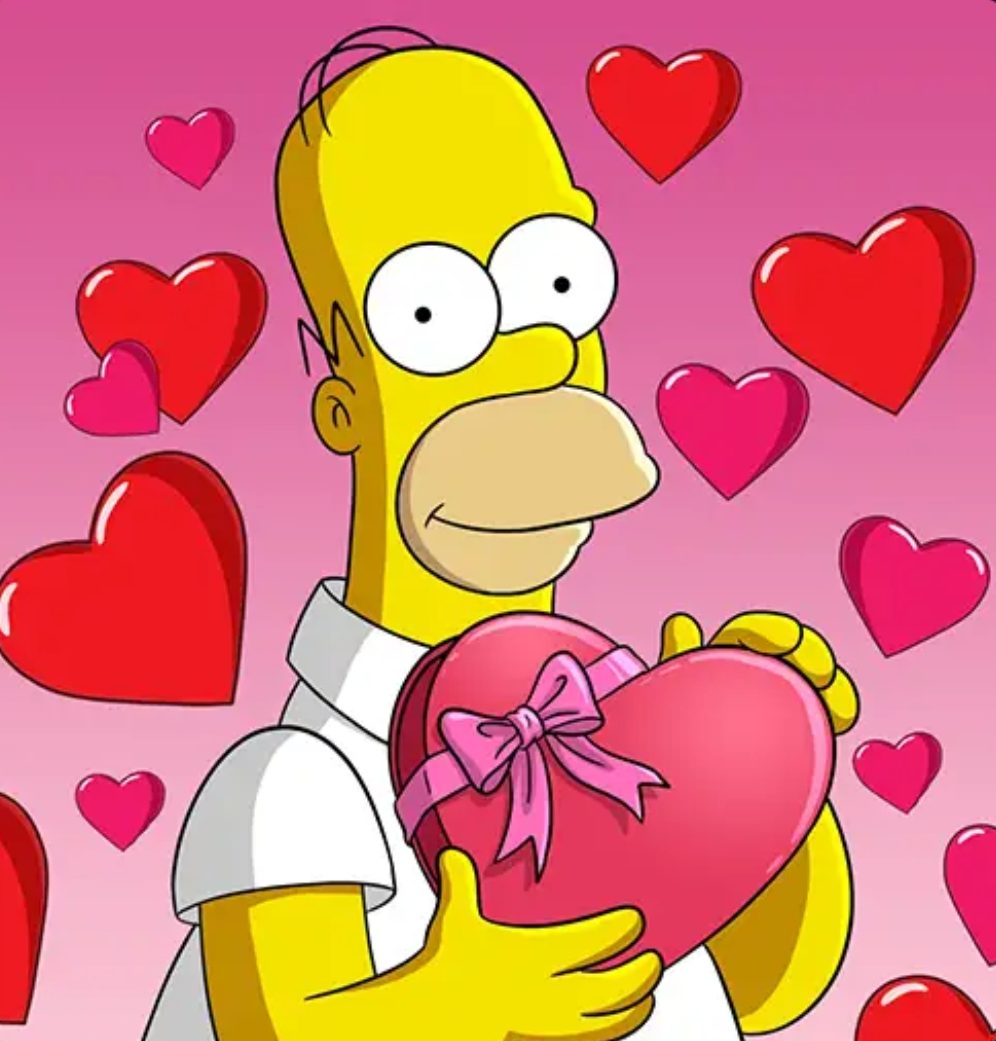 Simpsons Valentines Day Wallpapers - Wallpaper Cave