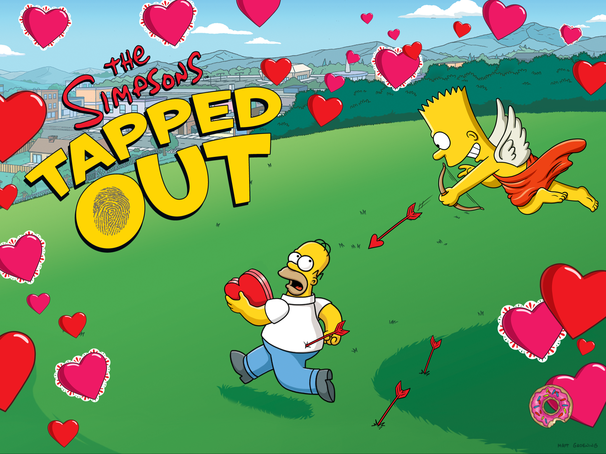 Simpsons Valentines Day Wallpapers - Wallpaper Cave