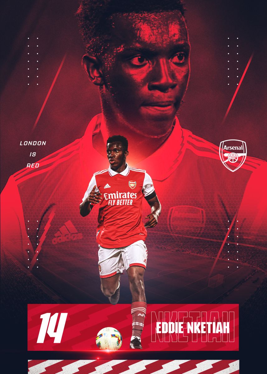 Eddie Nketiah' Poster