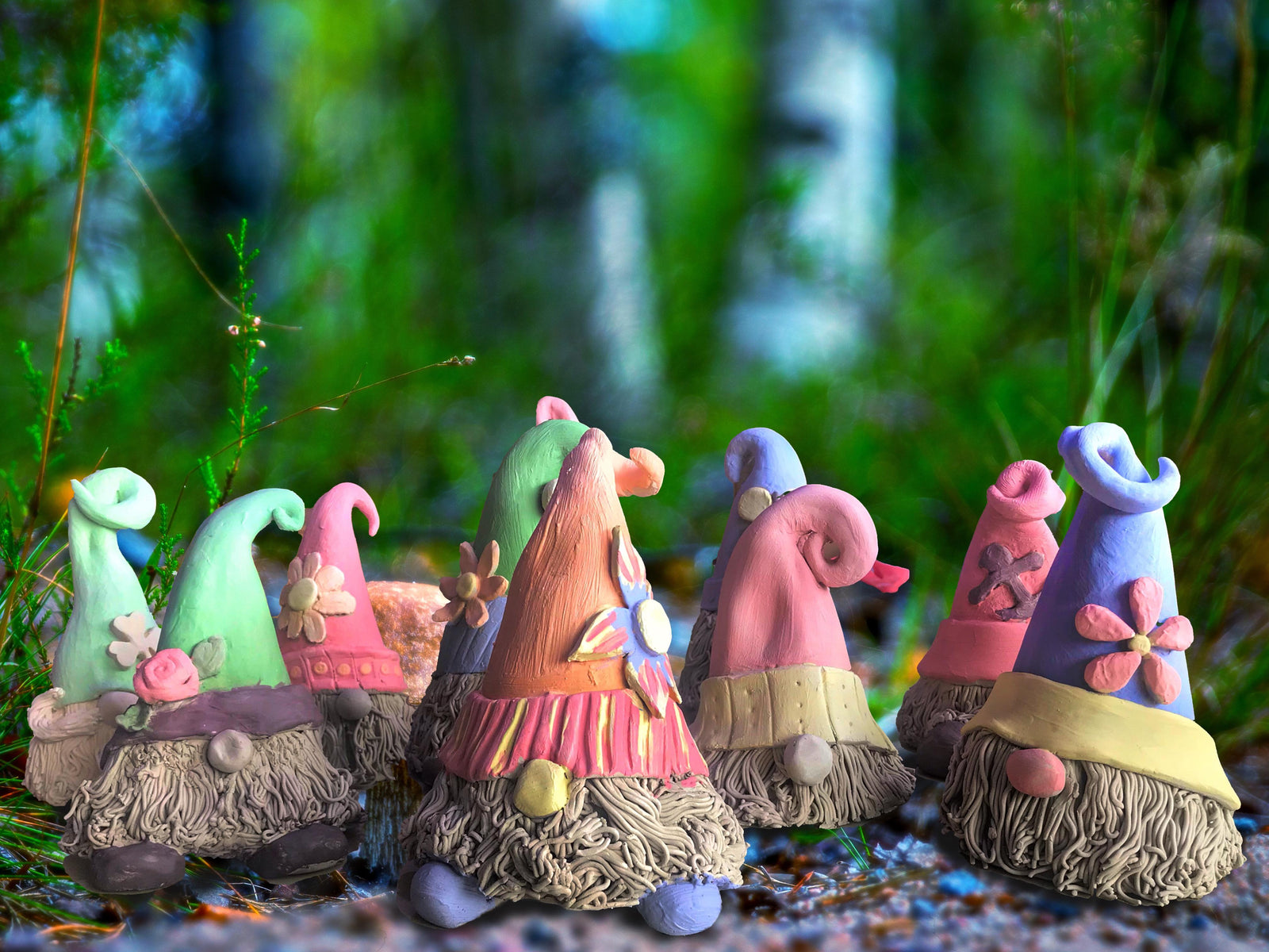 Spring Gnomes 3 Vino Paint & Sip