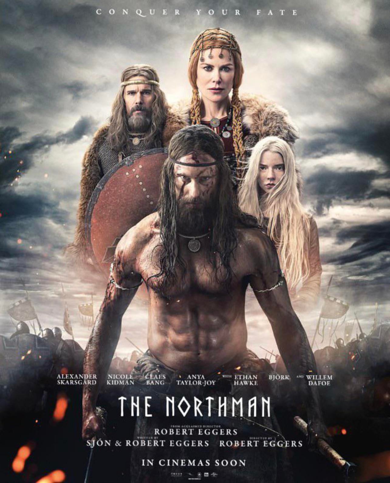 Official Poster for 'THE NORTHMAN' from Robert Eggers