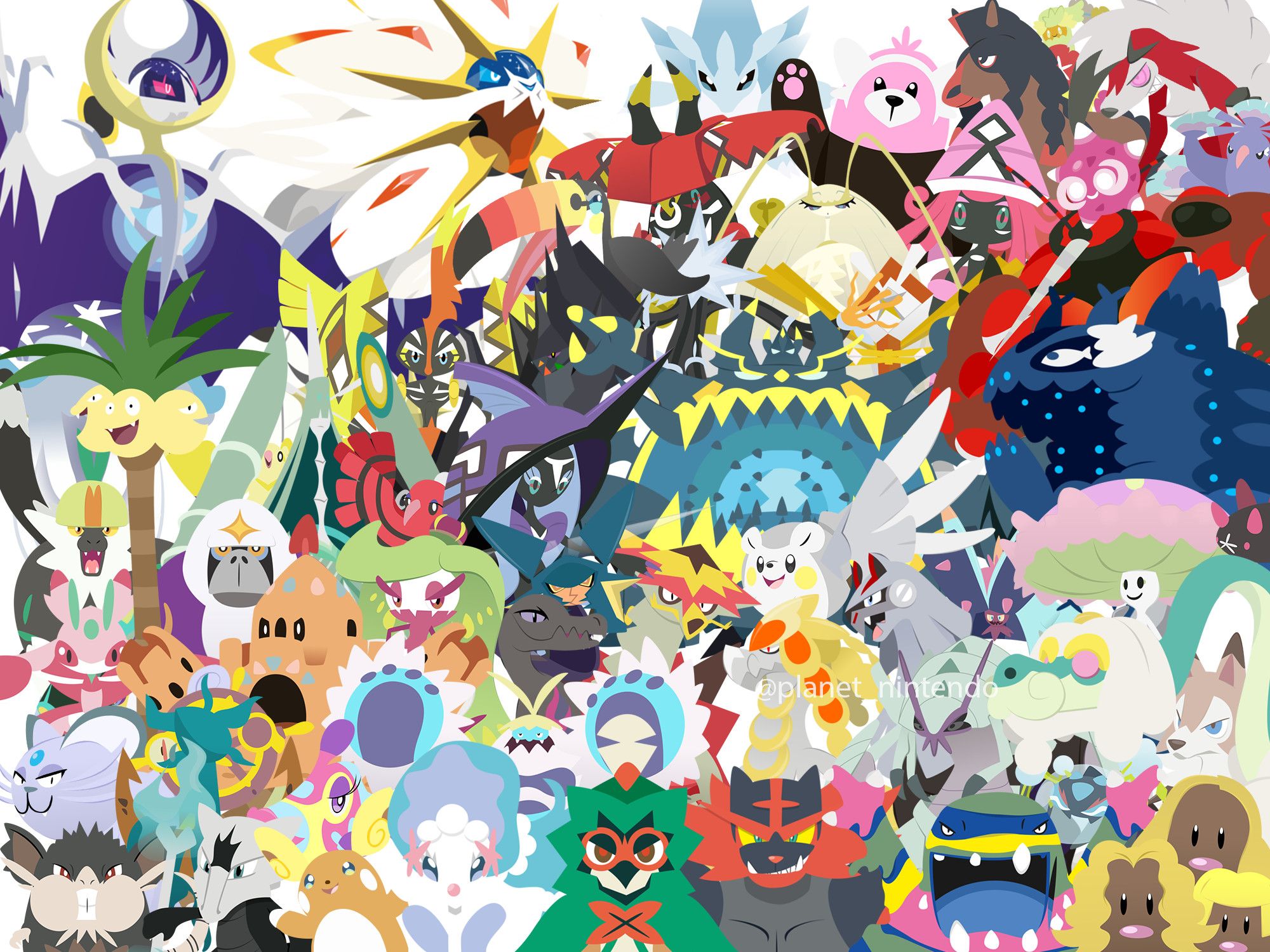 Alola Pokemon Wallpaper