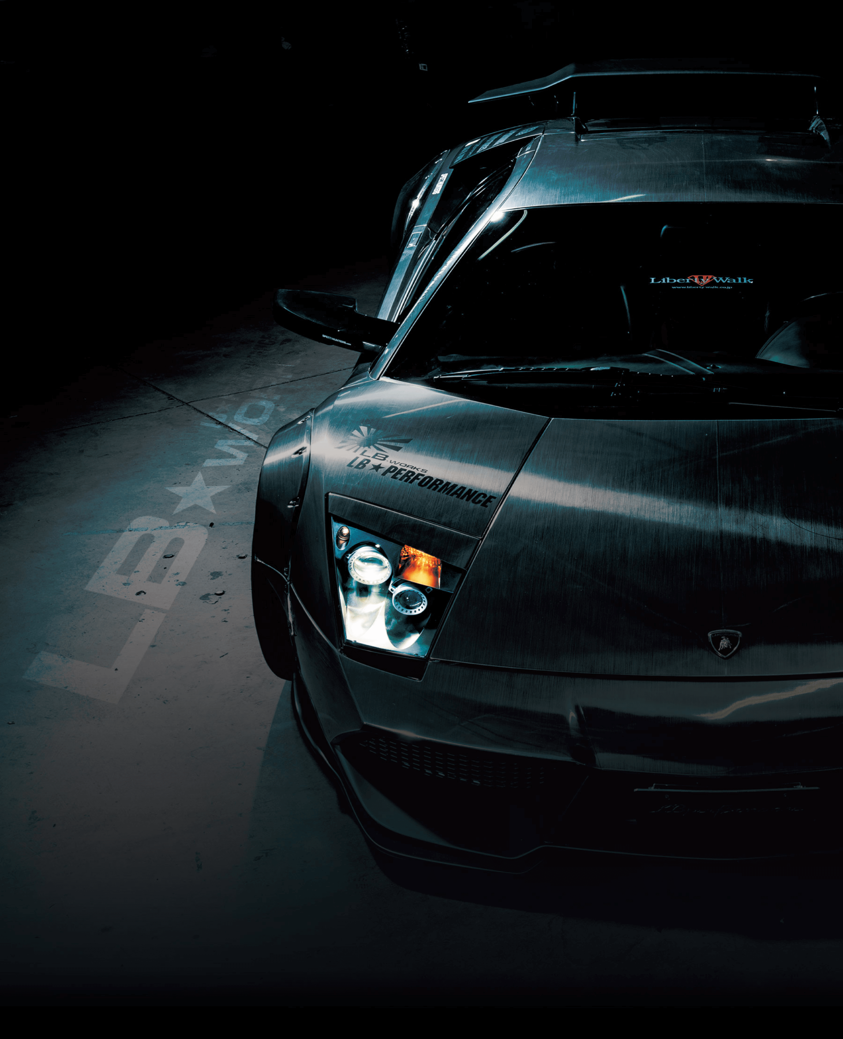 Wallpaper, Lamborghini Gallardo, sports car, Lamborghini Murcielago, LB Performance, supercar, land vehicle, automotive design, automotive exterior, automobile make, luxury vehicle, bumper 2800x3452