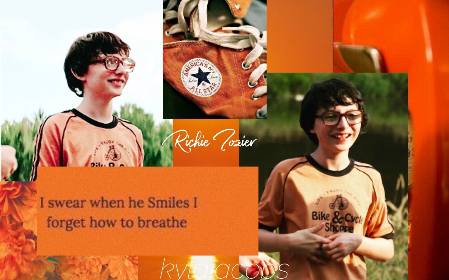 Richie Tozier aesthetic laptop wallpaper. Laptop wallpaper, Movie posters, Poster