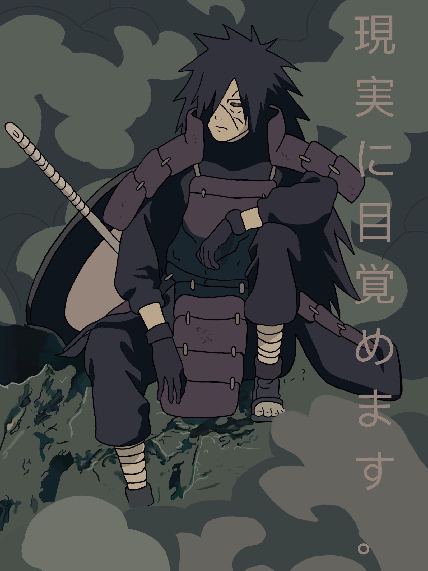 thought id make a madara wallpaper for y'all