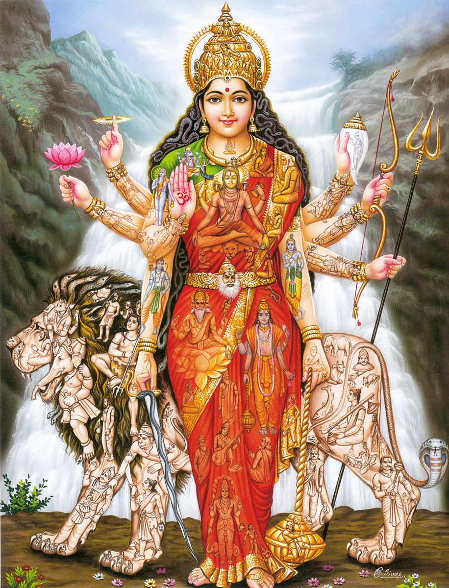 30 Jai Maa Durga Wallpapers  WallpaperSafari