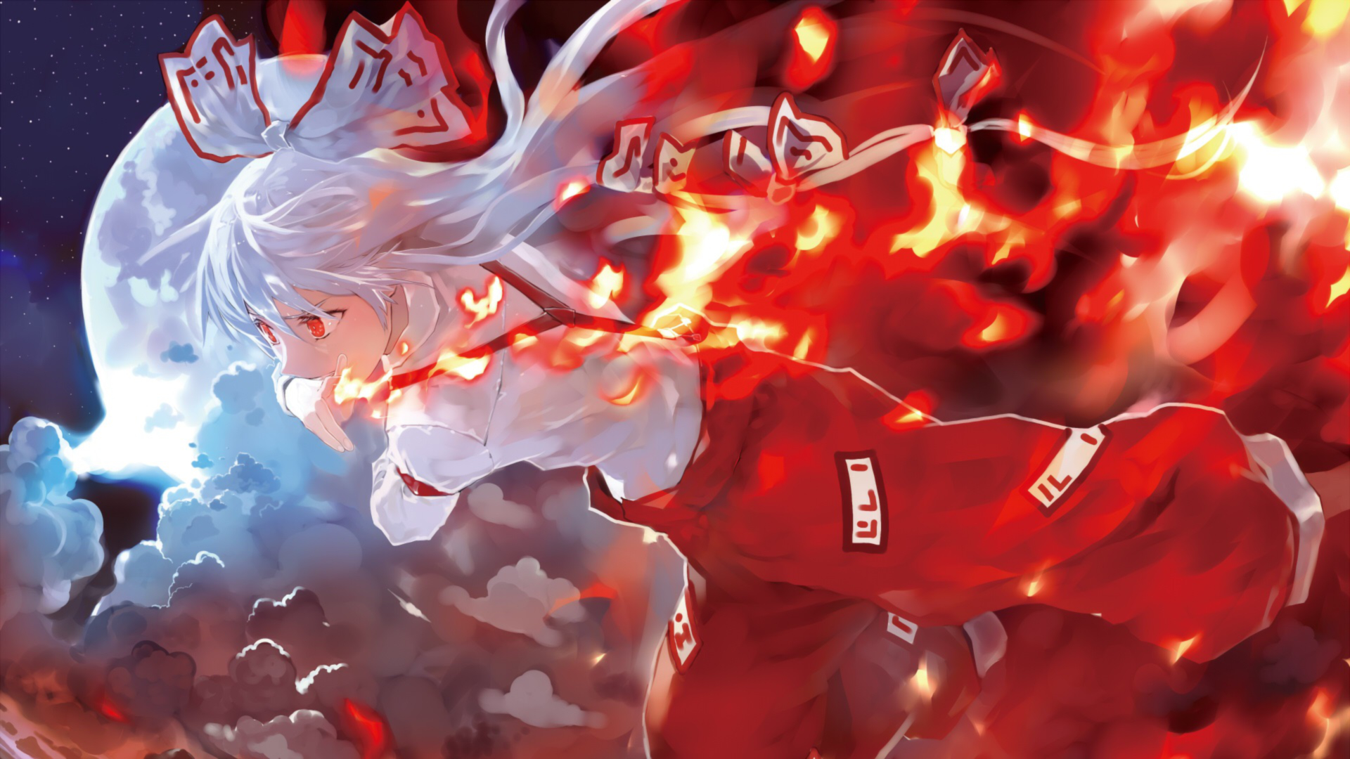 anime, red, manga, color, flower, computer wallpaper, organ Gallery HD Wallpaper