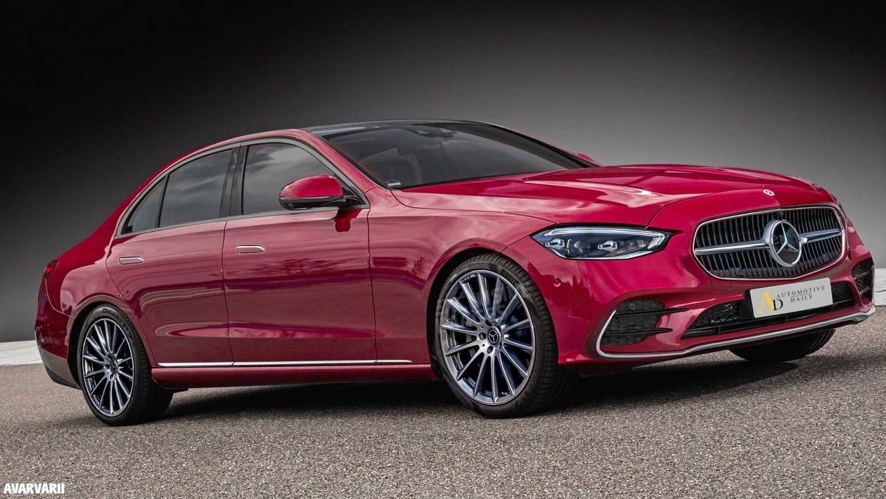 2023 Mercedes AMG C63 HD Background Wallpaper