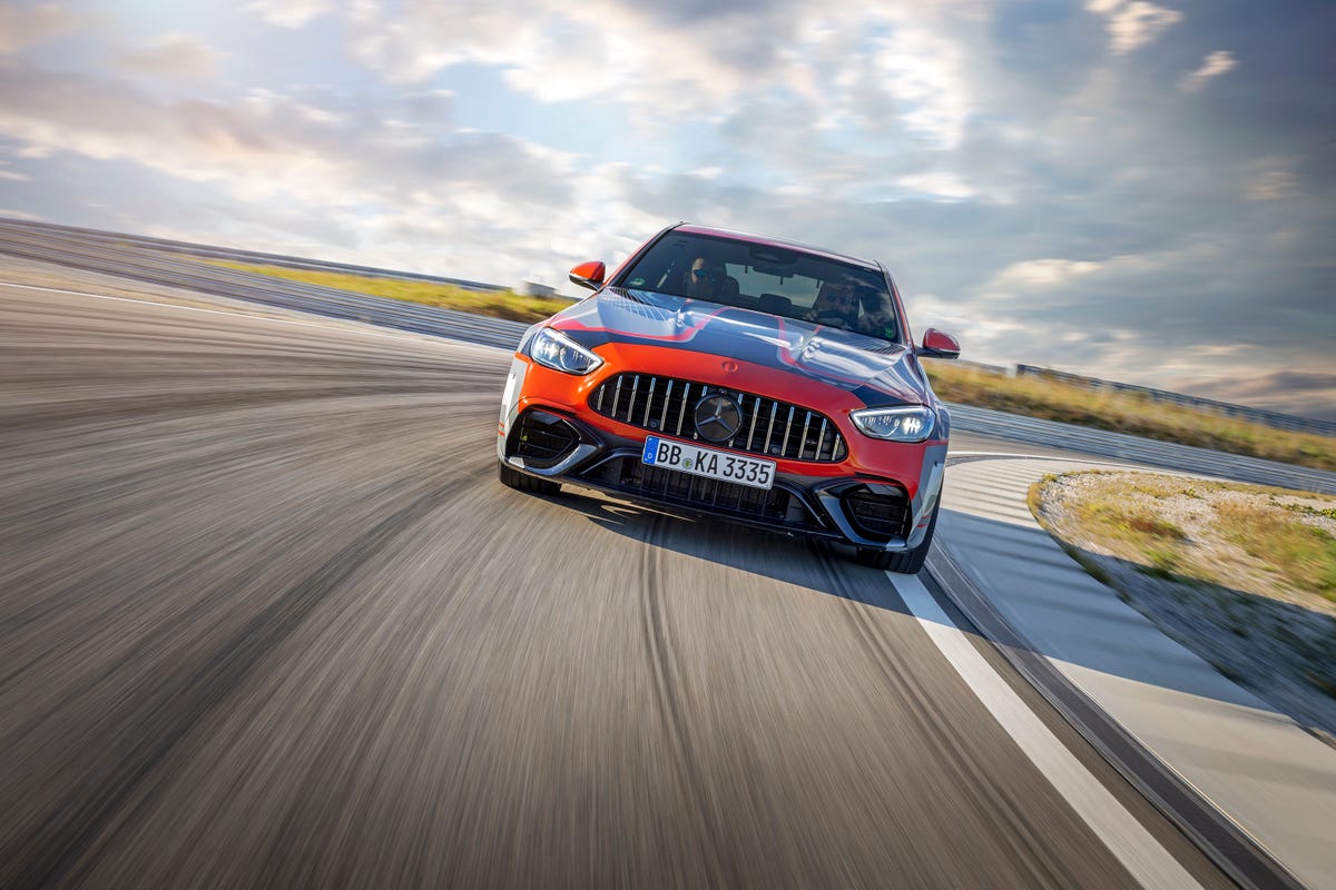 2024 Mercedes AMG C63 S E Performance Is Ready To Rumble. Literally