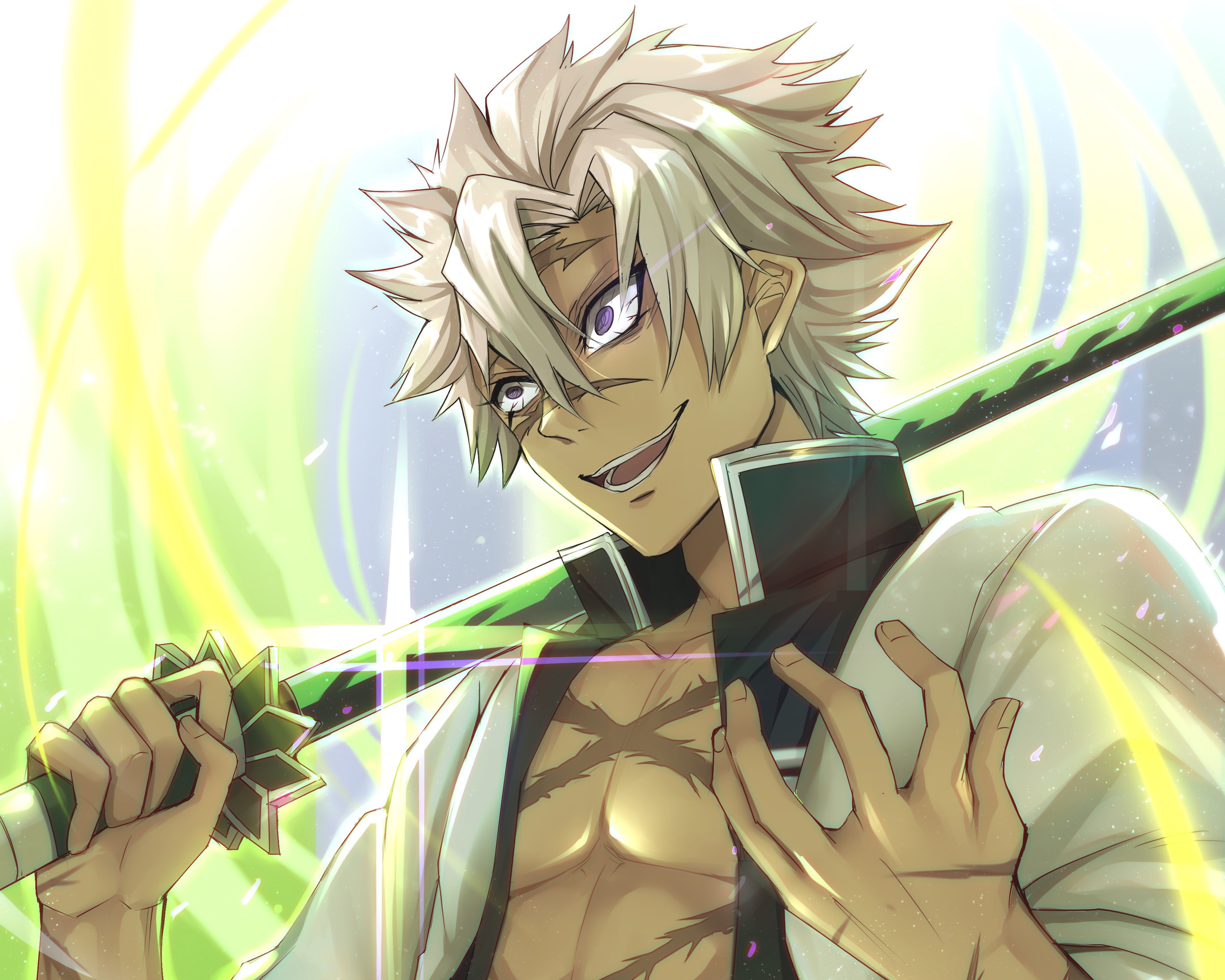 Sanemi x giyuu rule 34