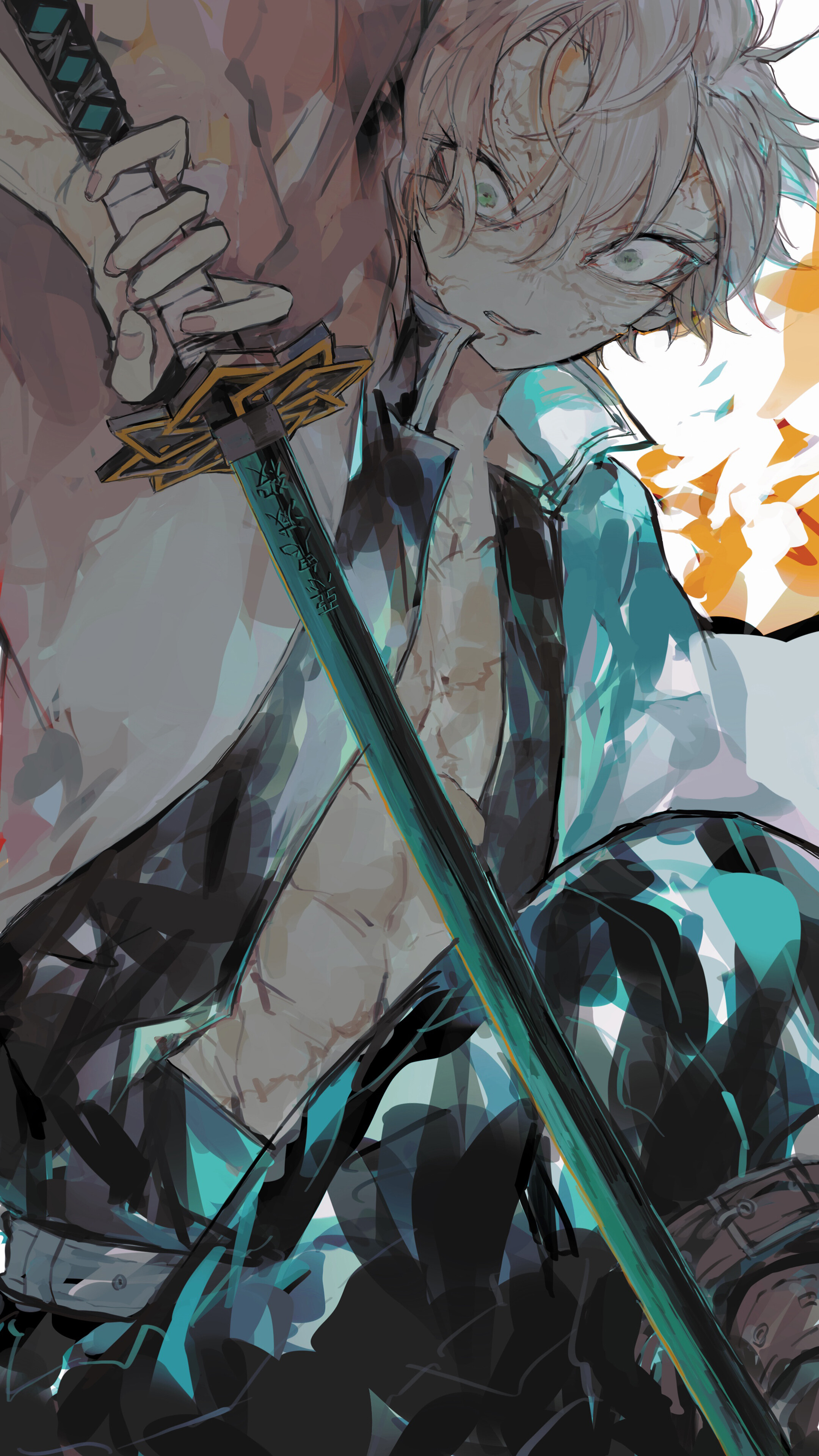 Sanemi Shinazugawa, Kimetsu no Yaiba, 4k Gallery HD Wallpaper