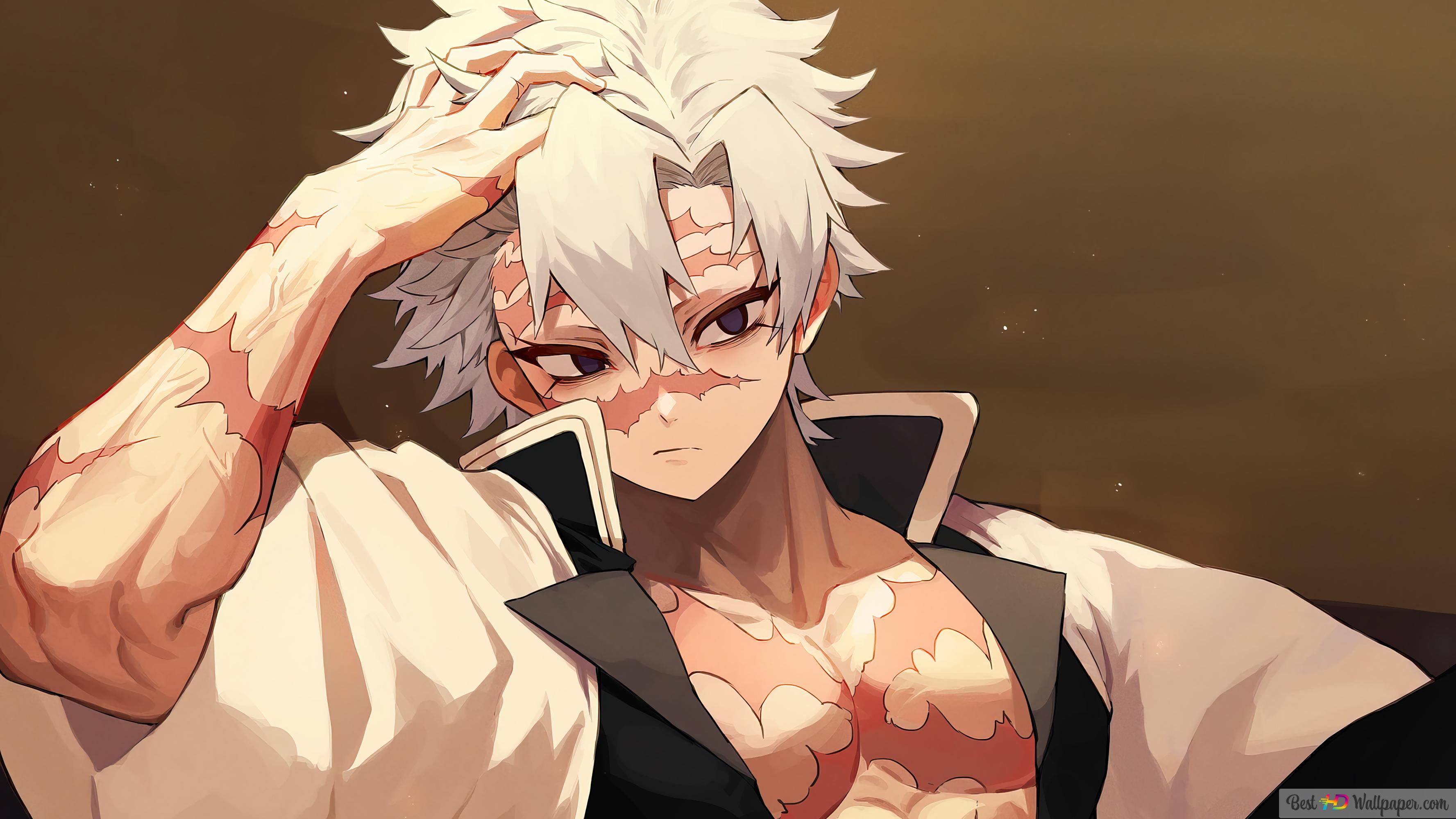 Demon Slayer, Sanemi Shinazugawa Wind Hashira 4K wallpaper download