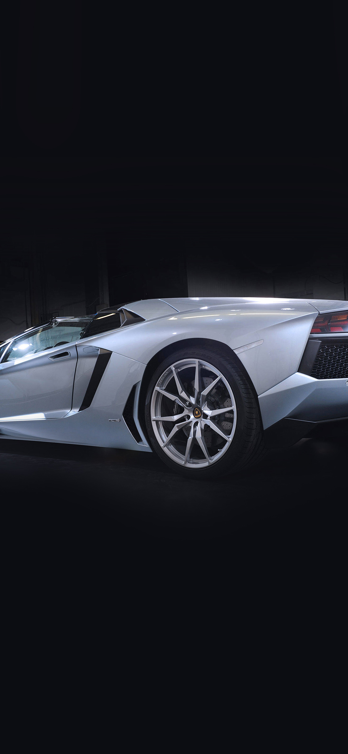 iPhone X wallpaper. lamborghini car illustration art