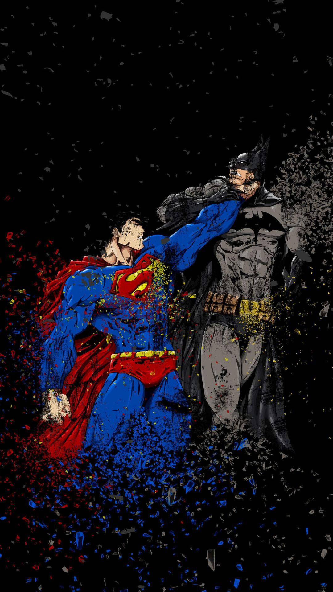 Download Batman Vs Superman Superhero iPhone Wallpaper