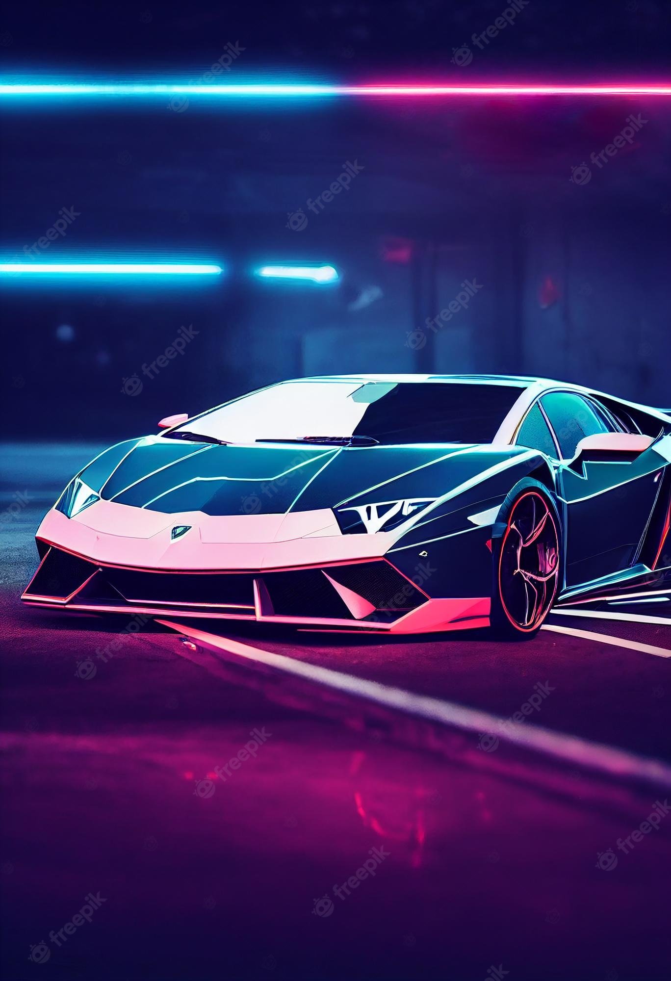 iPhone Lamborghini Illustration Wallpapers - Wallpaper Cave