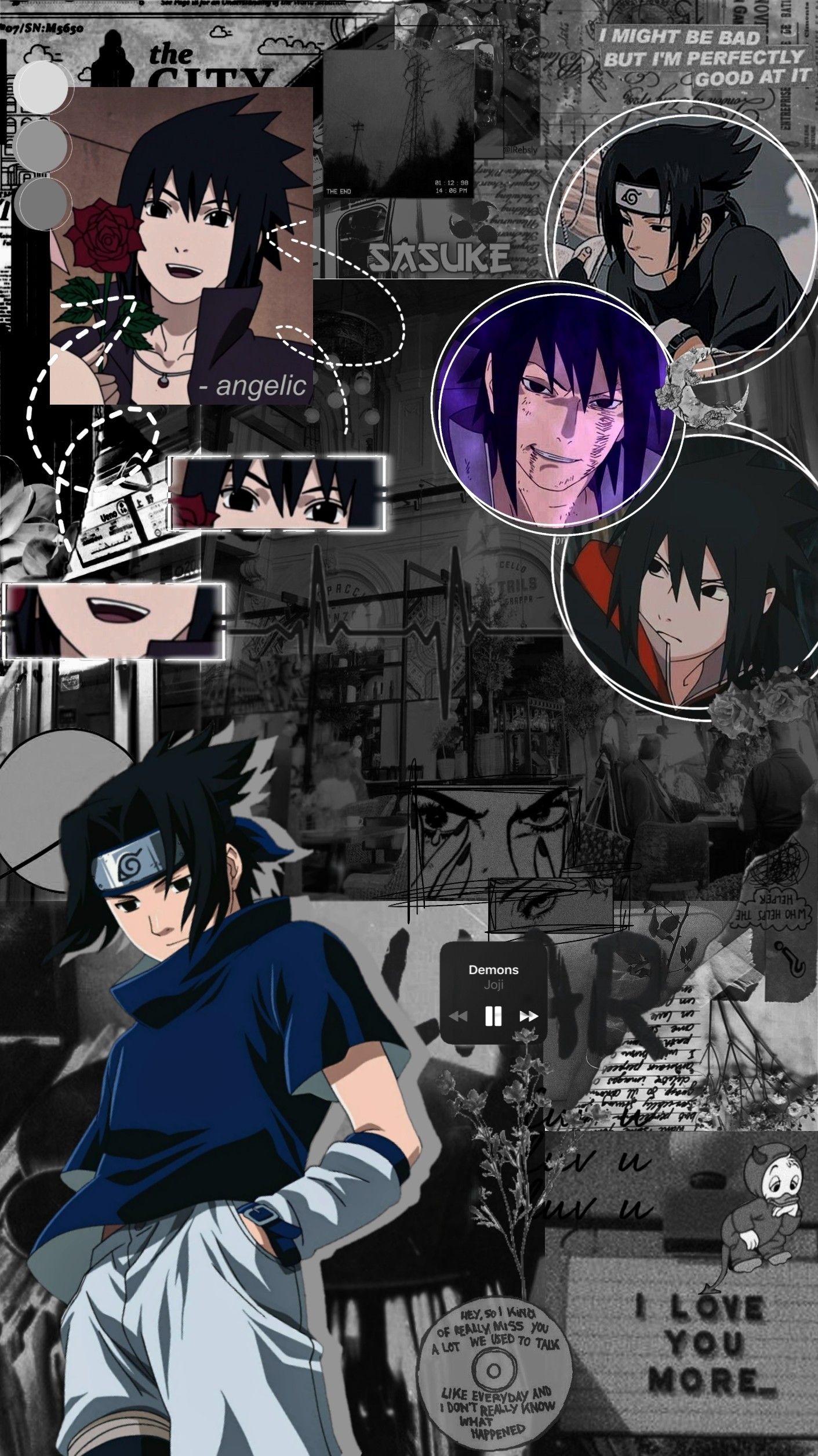 Aesthetic Anime Sasuke Wallpapers  Wallpaper Cave