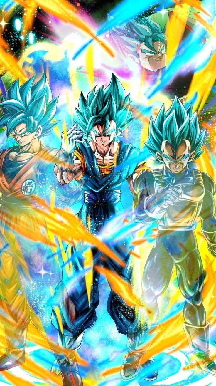 Vegito The Fussion Between Vegeta & Goku. Dragon ball wallpaper iphone, Anime dragon ball goku, Dragon ball artwork