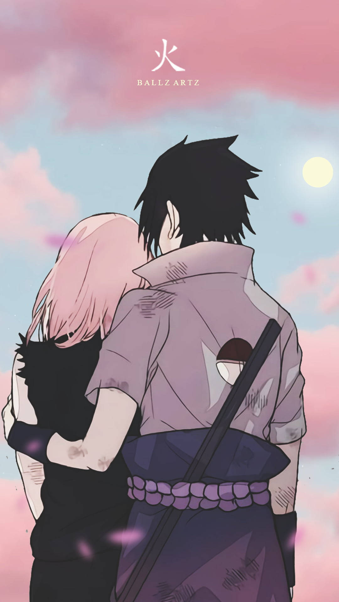 Download Sasuke And Sakura Aesthetic Anime Couple Wallpaper