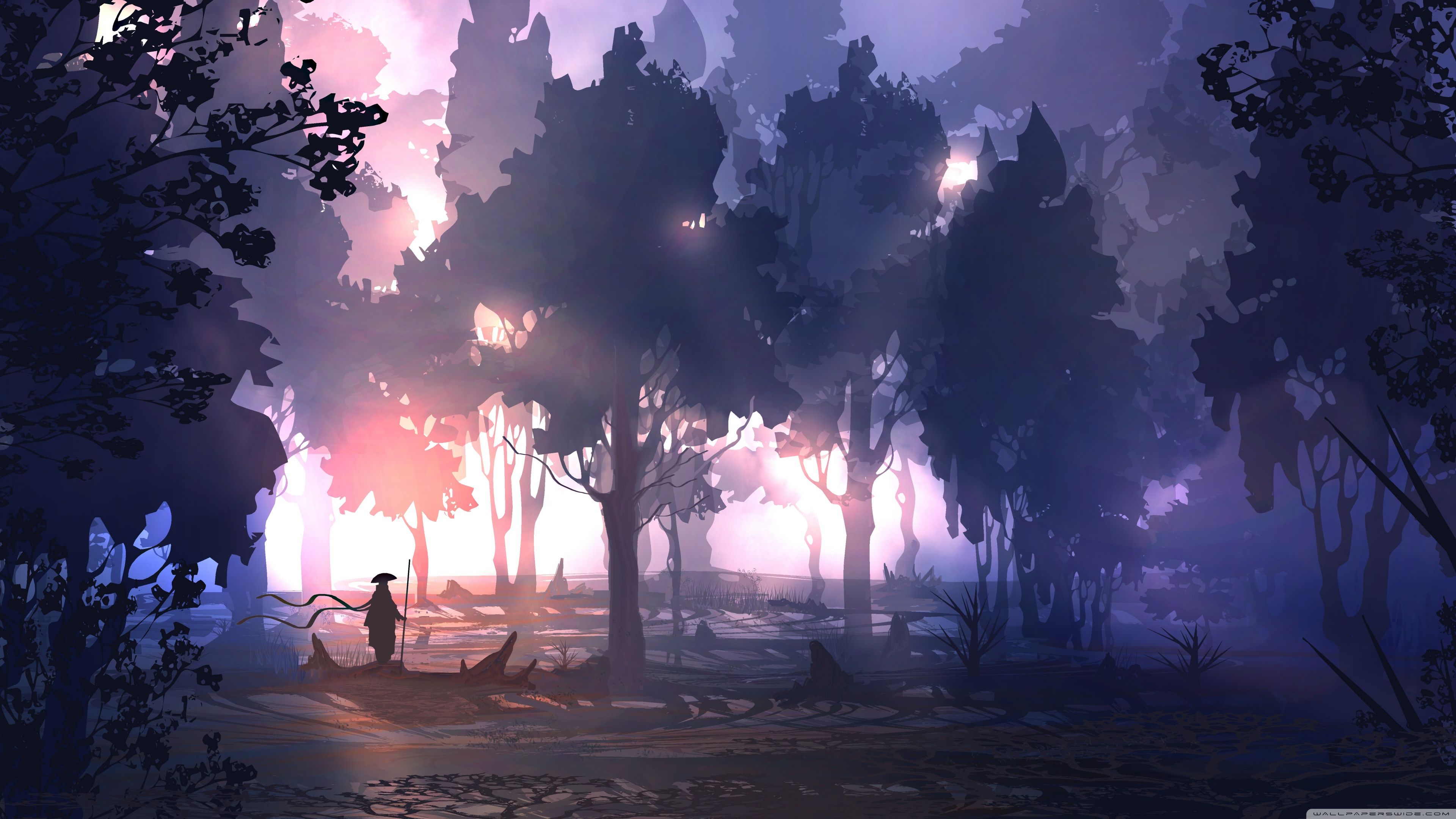 Uhd 16 - Art Wallpaper 4k. Desktop wallpaper art, Landscape wallpaper, Desktop wallpaper background