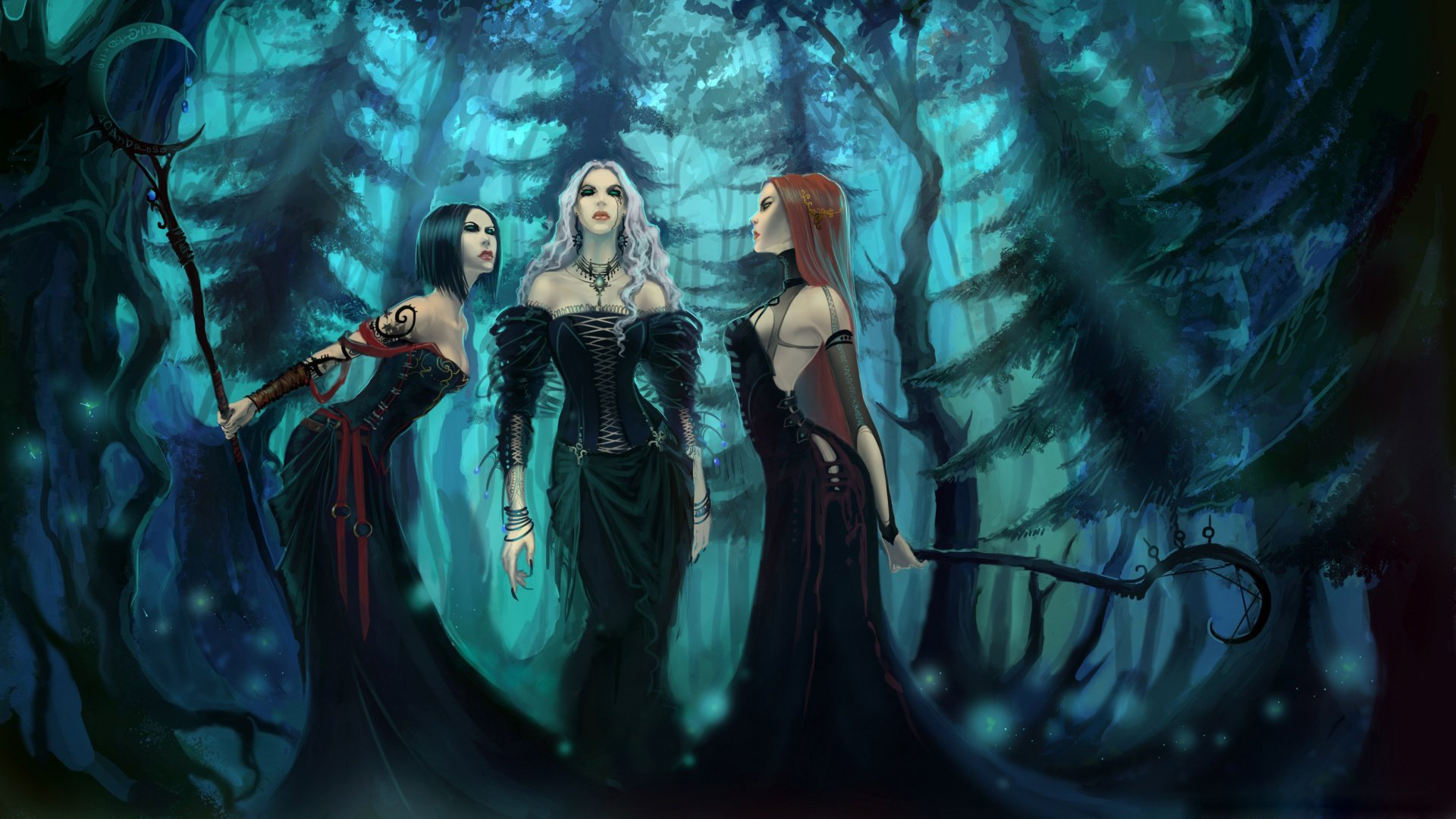 Witch Aesthetic Computer Wallpaper HD