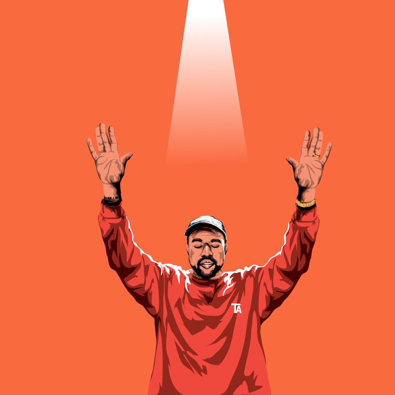 Kanye West Cartoon Wallpaper