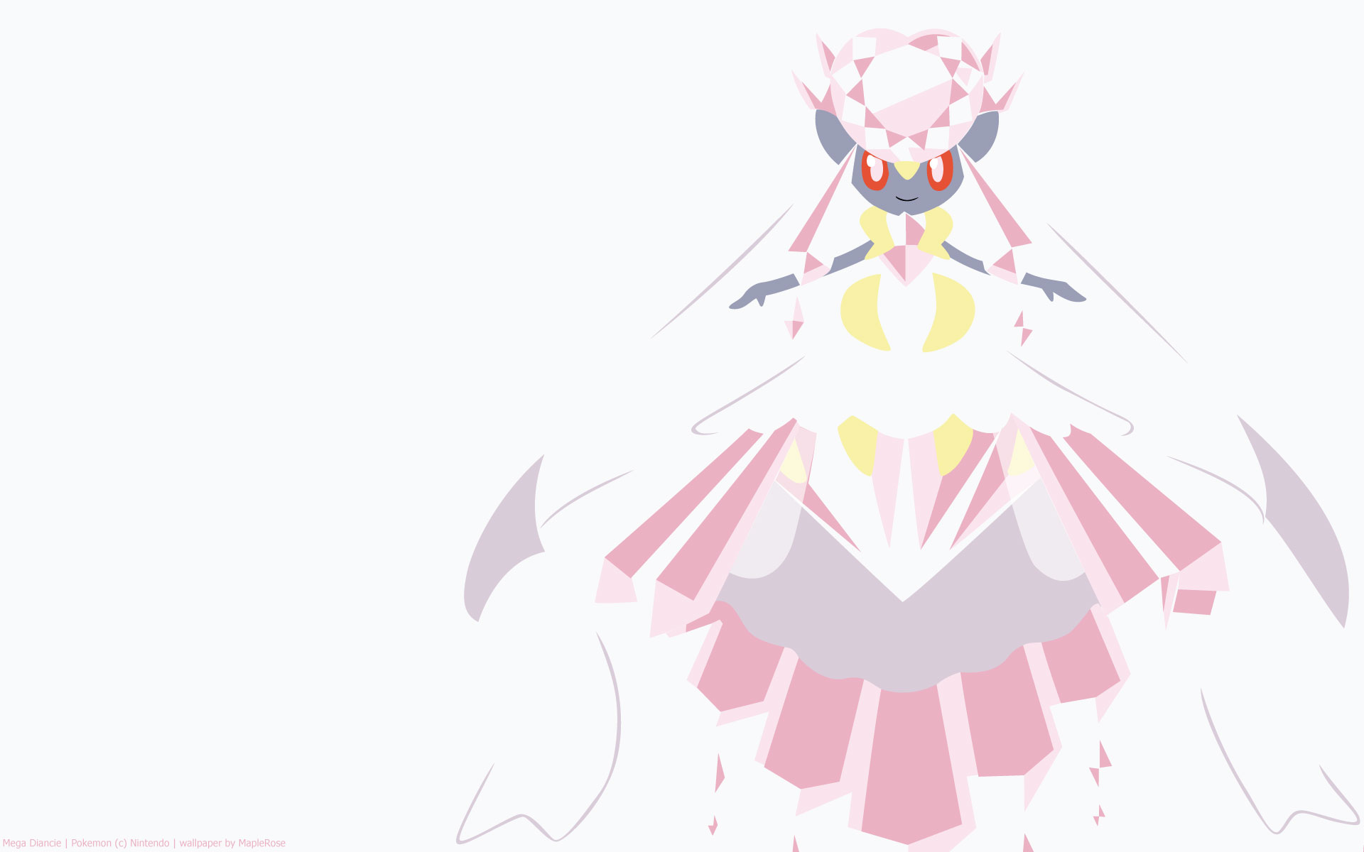 Mega Diancie. PokéWalls
