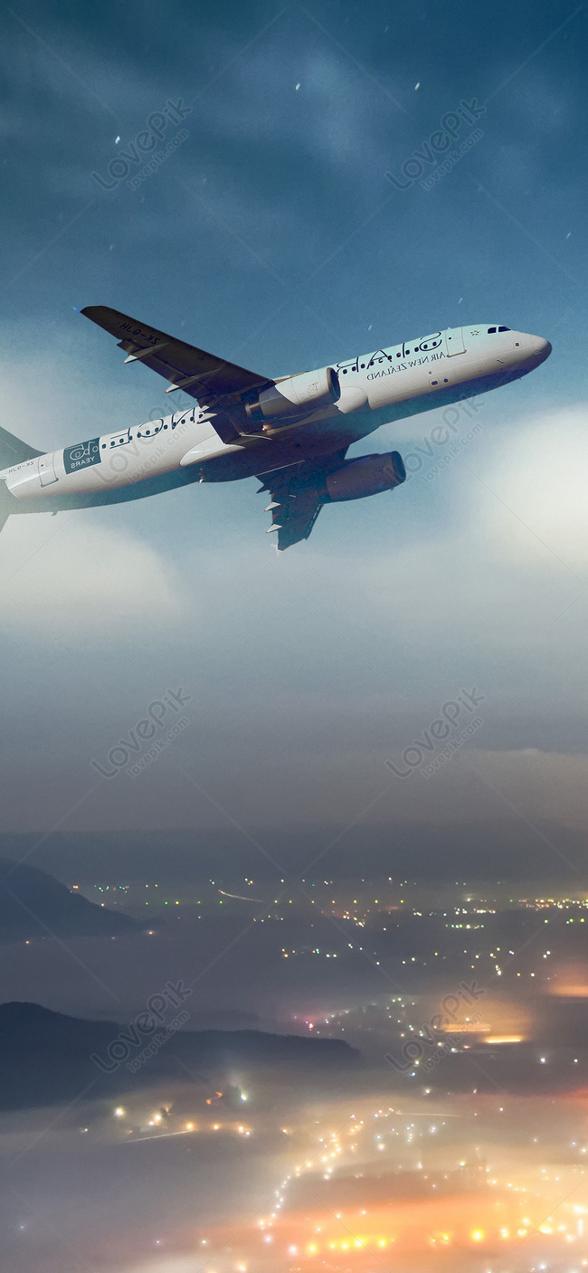 High Altitude Aircraft Mobile Phone Wallpaper Image Free Download