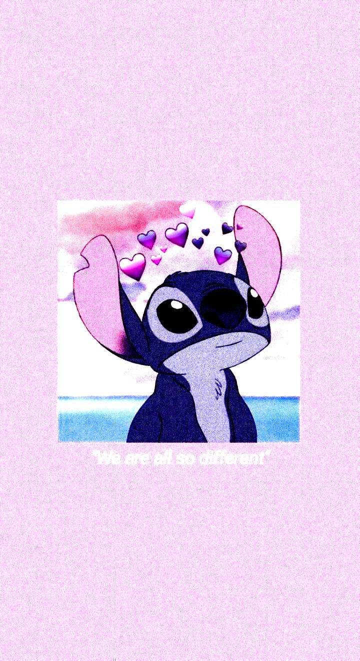 Download Stitch With Hearts Instagram Pfp Wallpaper