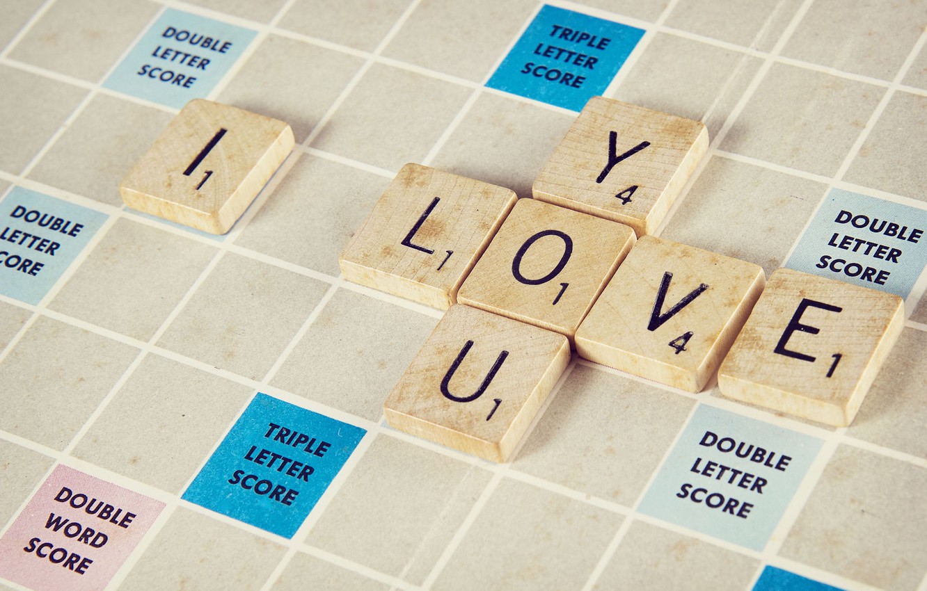 Wallpaper Love, Mood, Puzzle, Inscription, Crossword image for desktop, section настроения