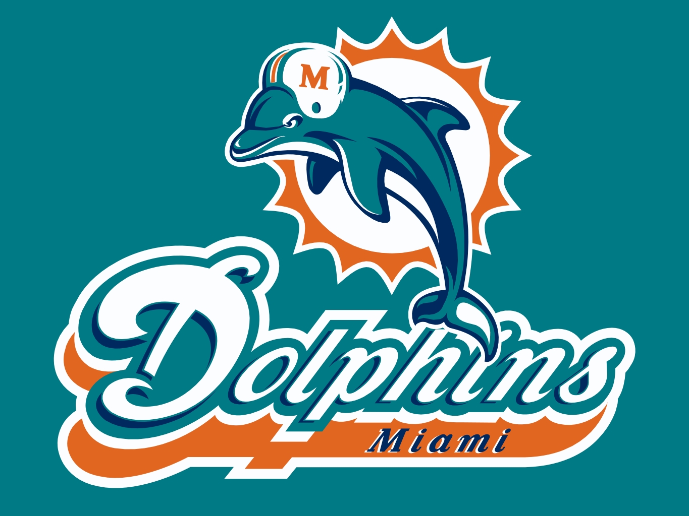 Dolphins Logo Wallpapers - Wallpaper Cave